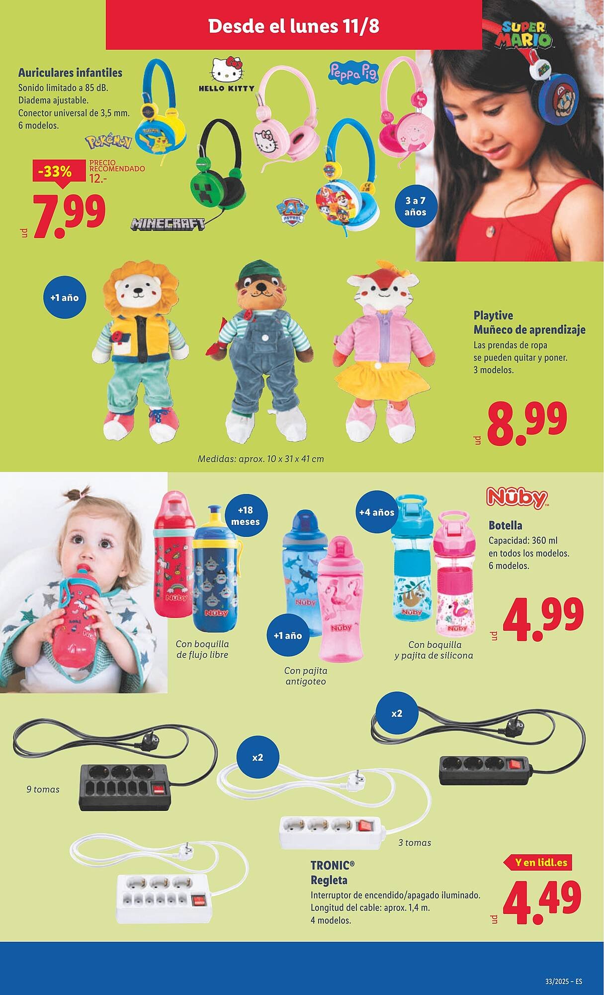 Folleto Lidl (2025-08-11 - 2025-08-17)