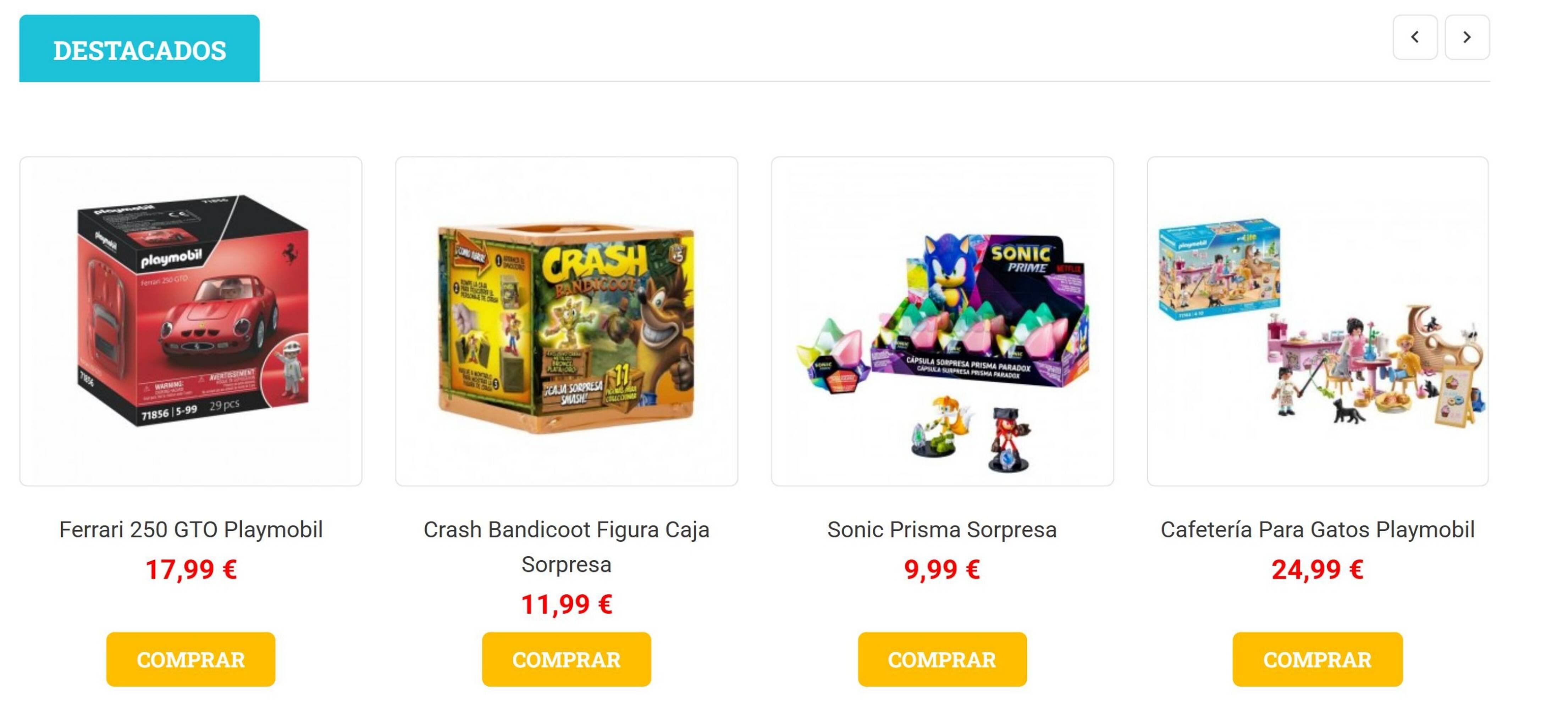 Catálogo Todojuguete