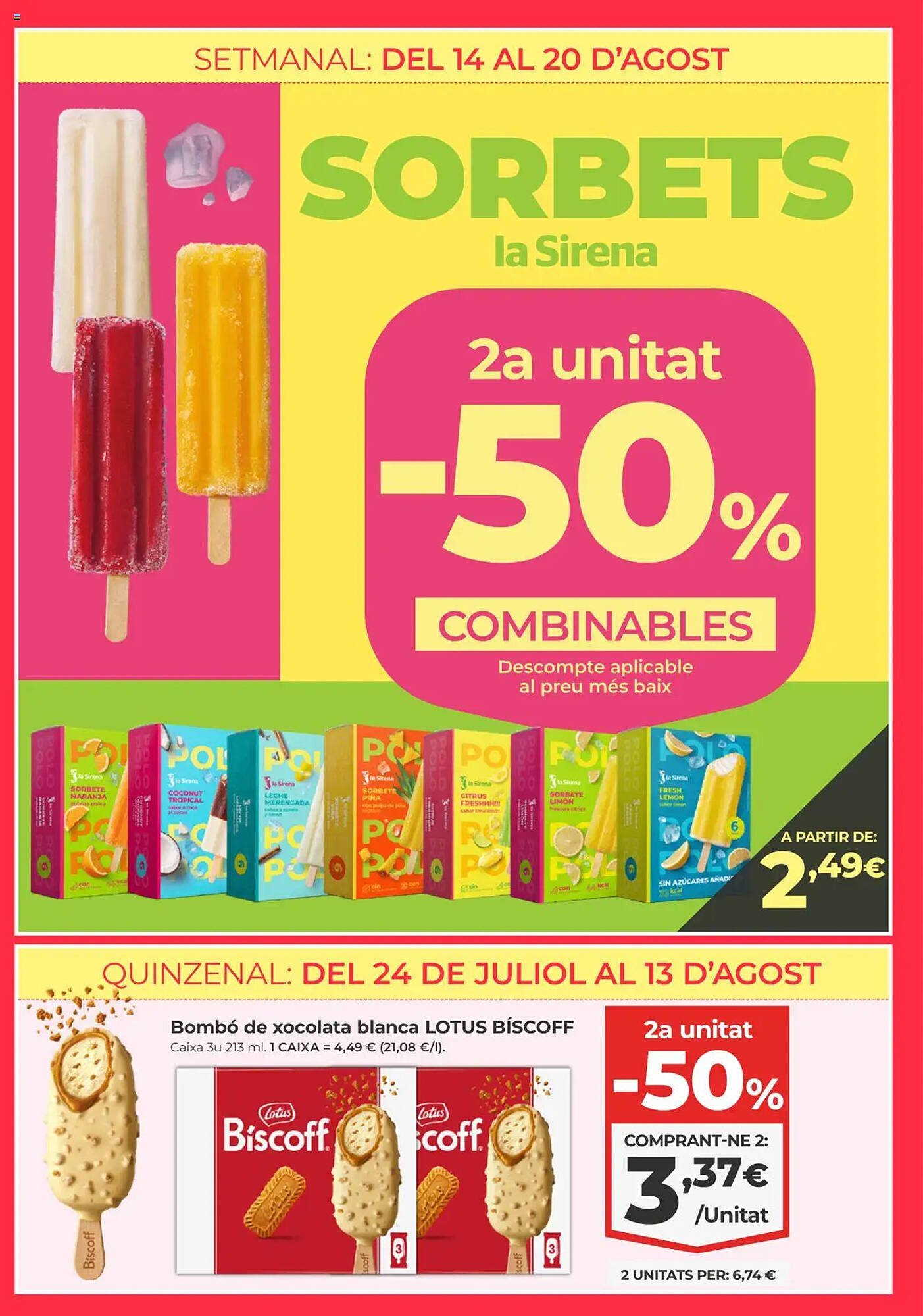 Folleto La Sirena (2025-07-24 - 2025-08-27)
