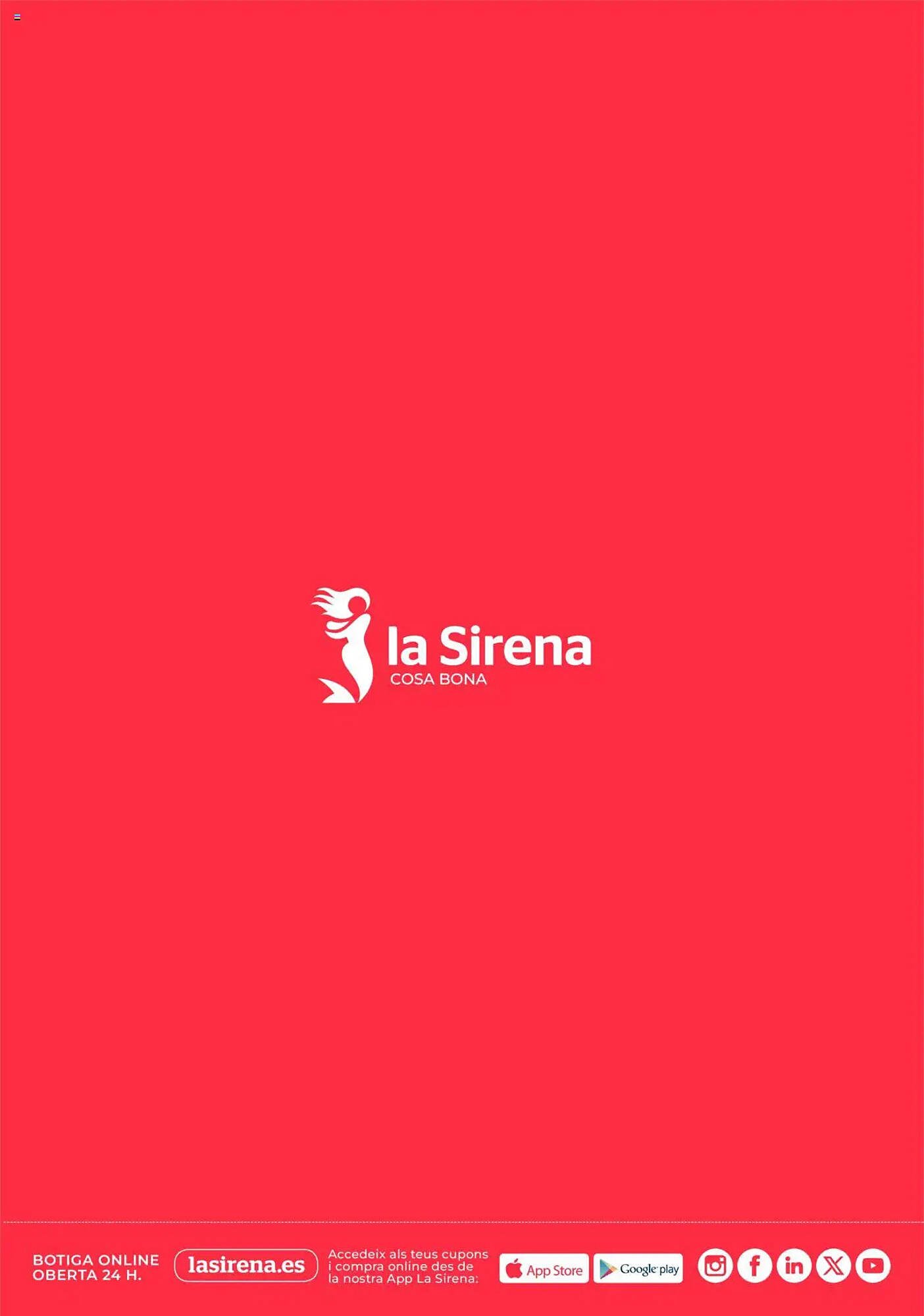 Folleto La Sirena (2025-07-24 - 2025-08-27)