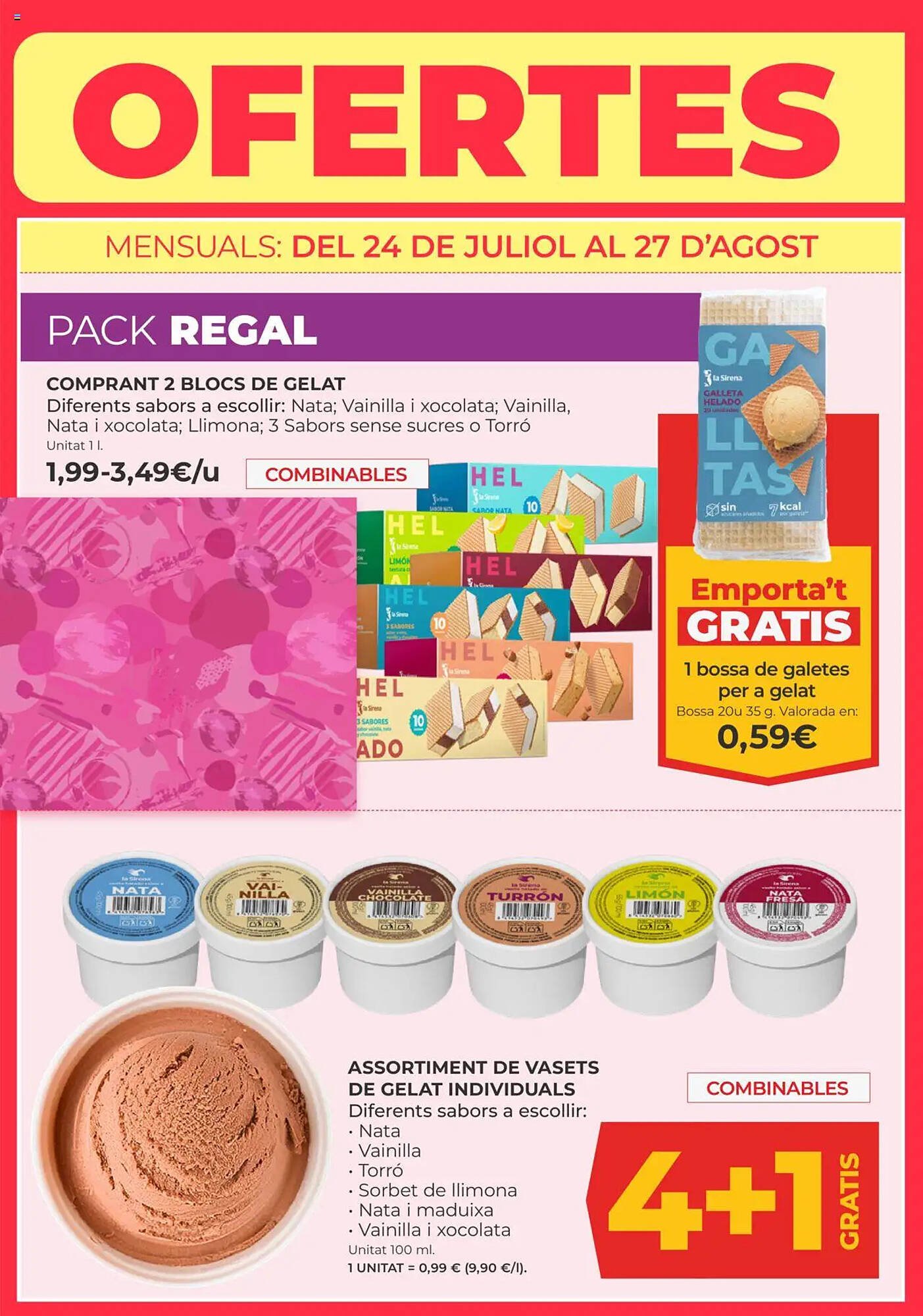 Folleto La Sirena (2025-07-24 - 2025-08-27)