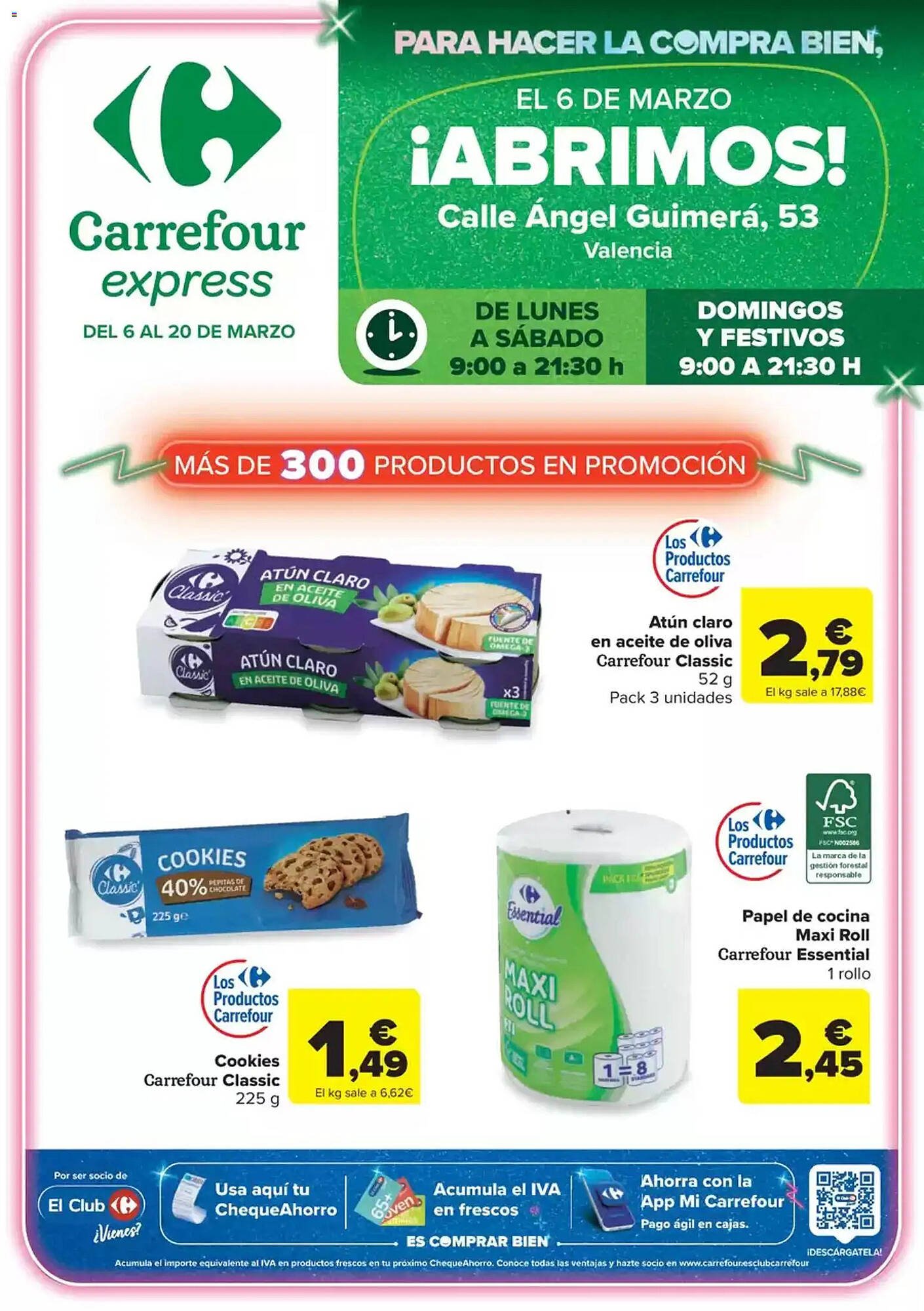 Folleto Carrefour Express