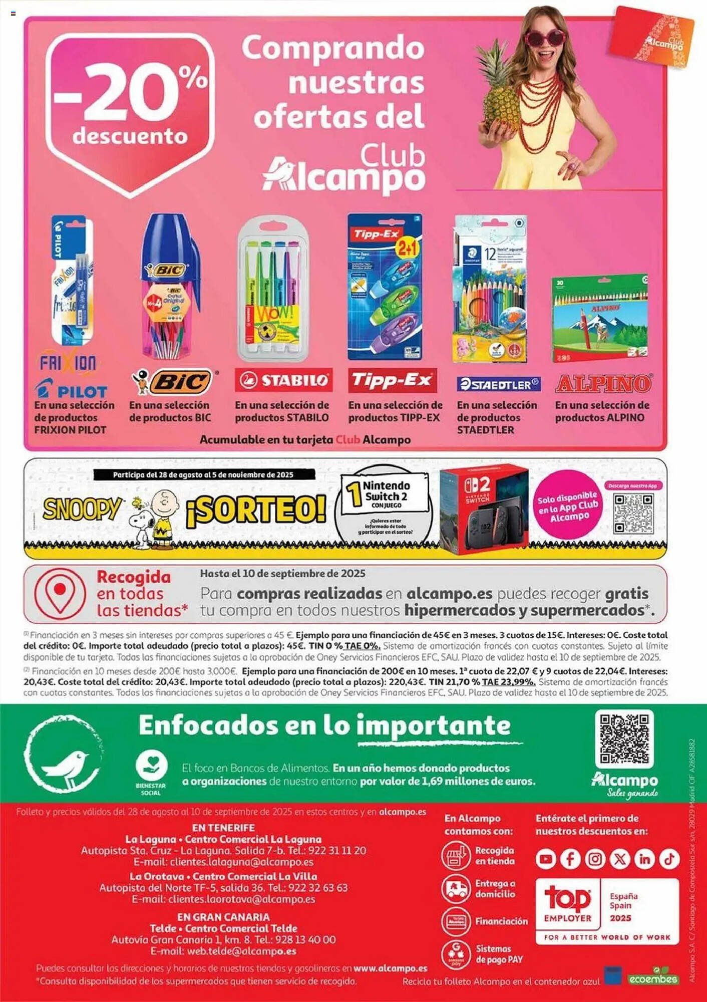 Folleto Alcampo (2025-08-28 - 2025-09-10)