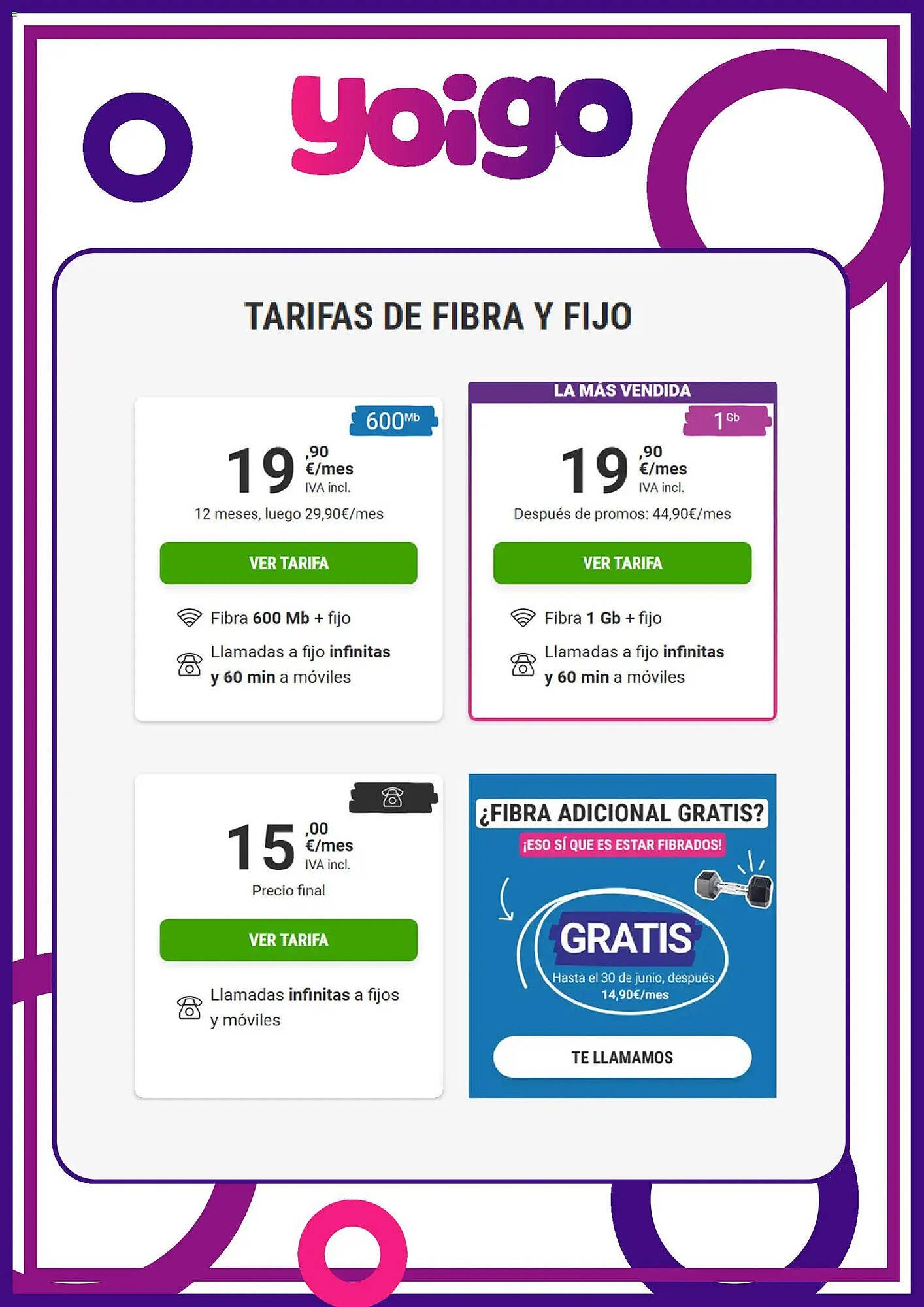 Catálogo Yoigo
