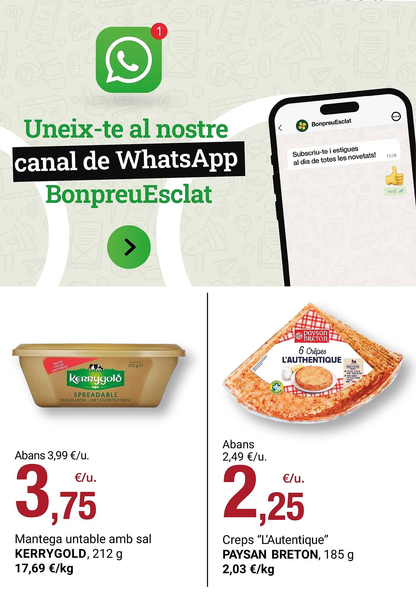 Folleto BonpreuEsclat