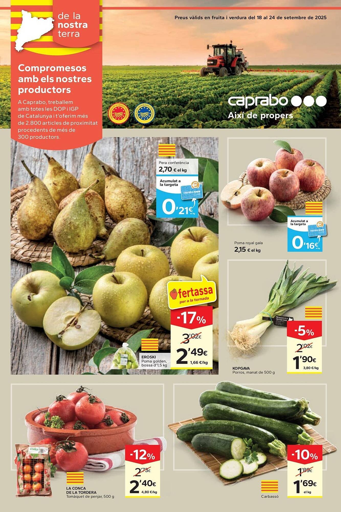 Catálogo Caprabo (2025-09-18 - 2025-10-01)