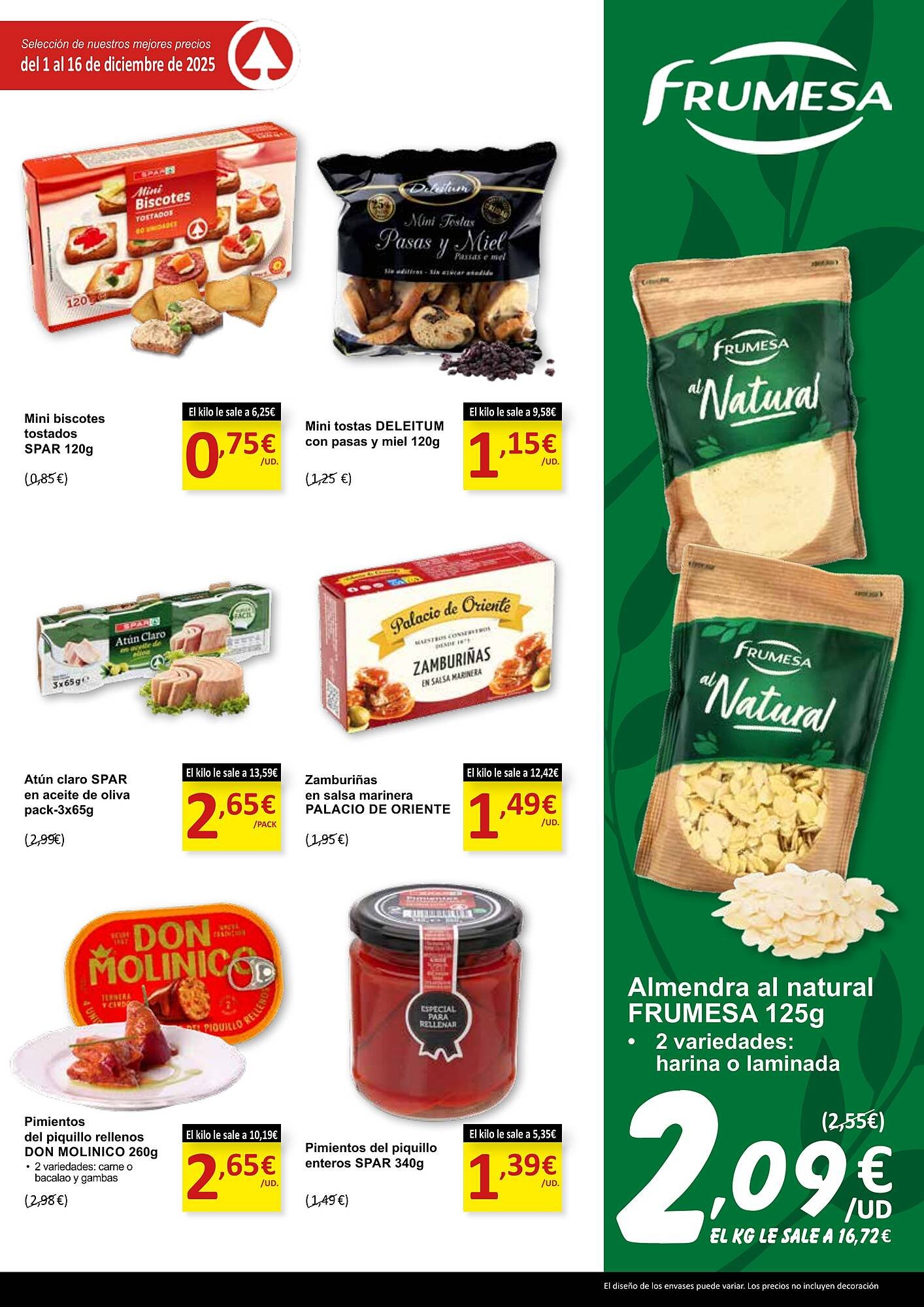 Folleto SPAR (2025-12-01 - 2025-12-16)