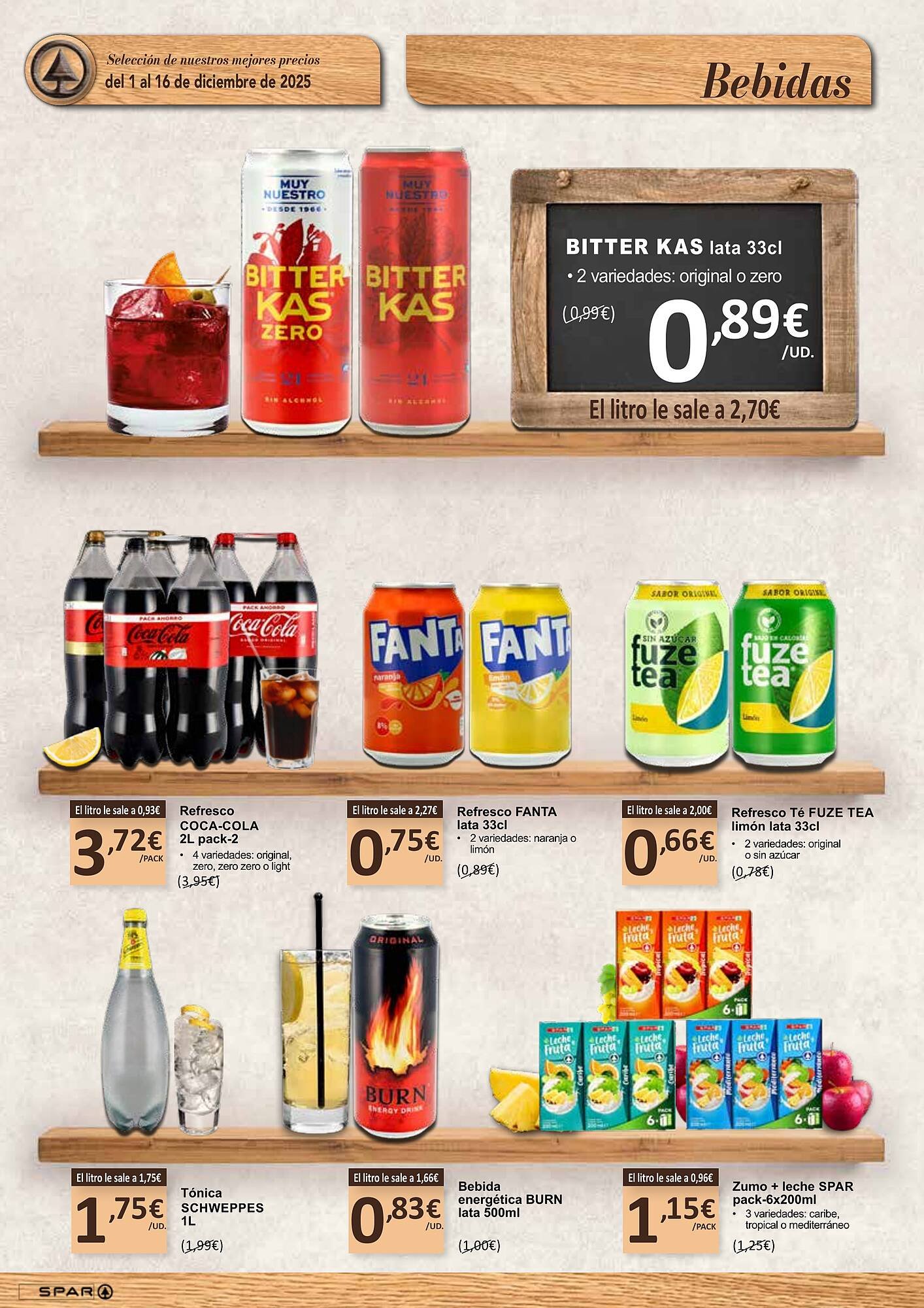Folleto SPAR (2025-12-01 - 2025-12-16)