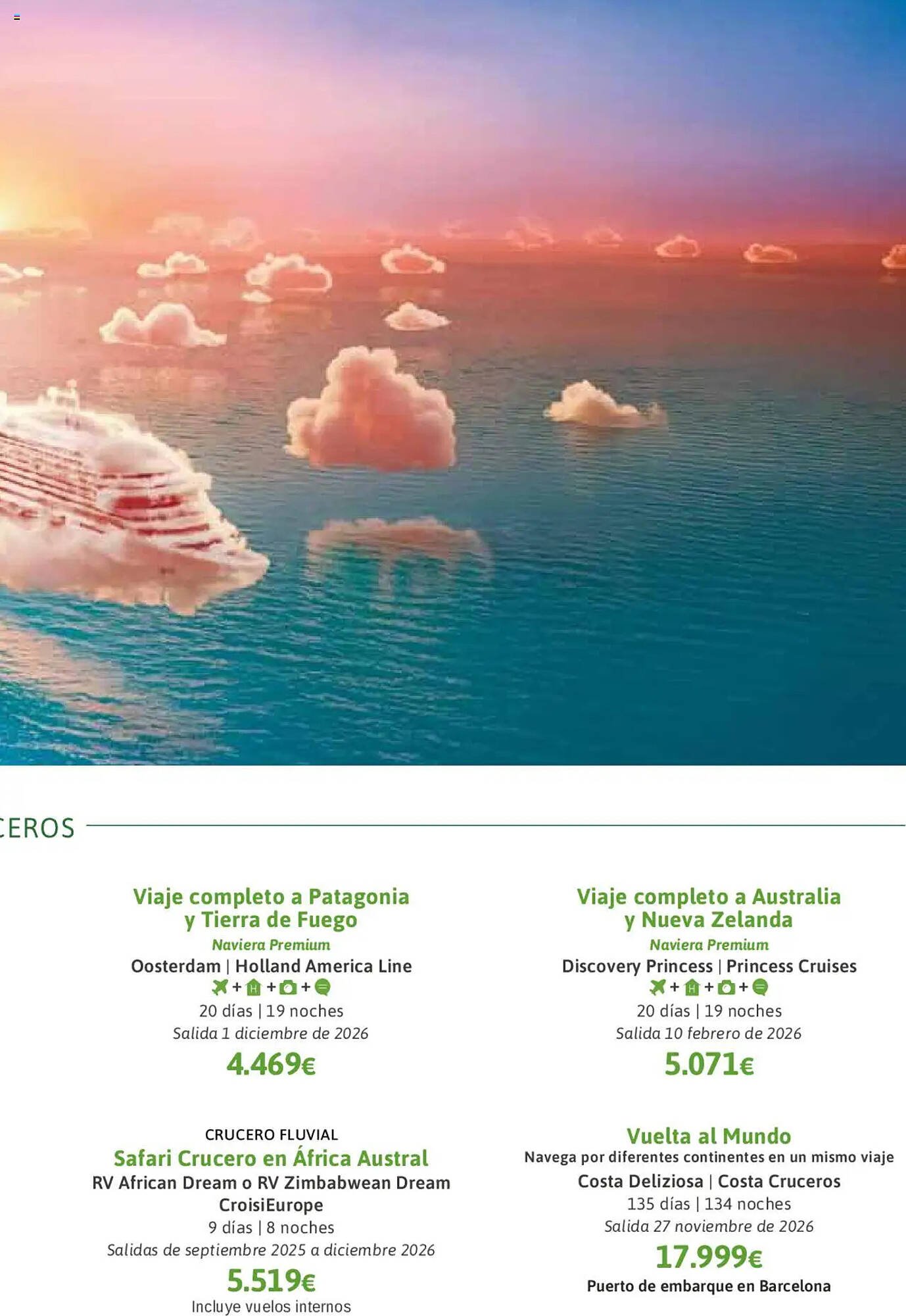 Catálogo Viajes El Corte Inglés