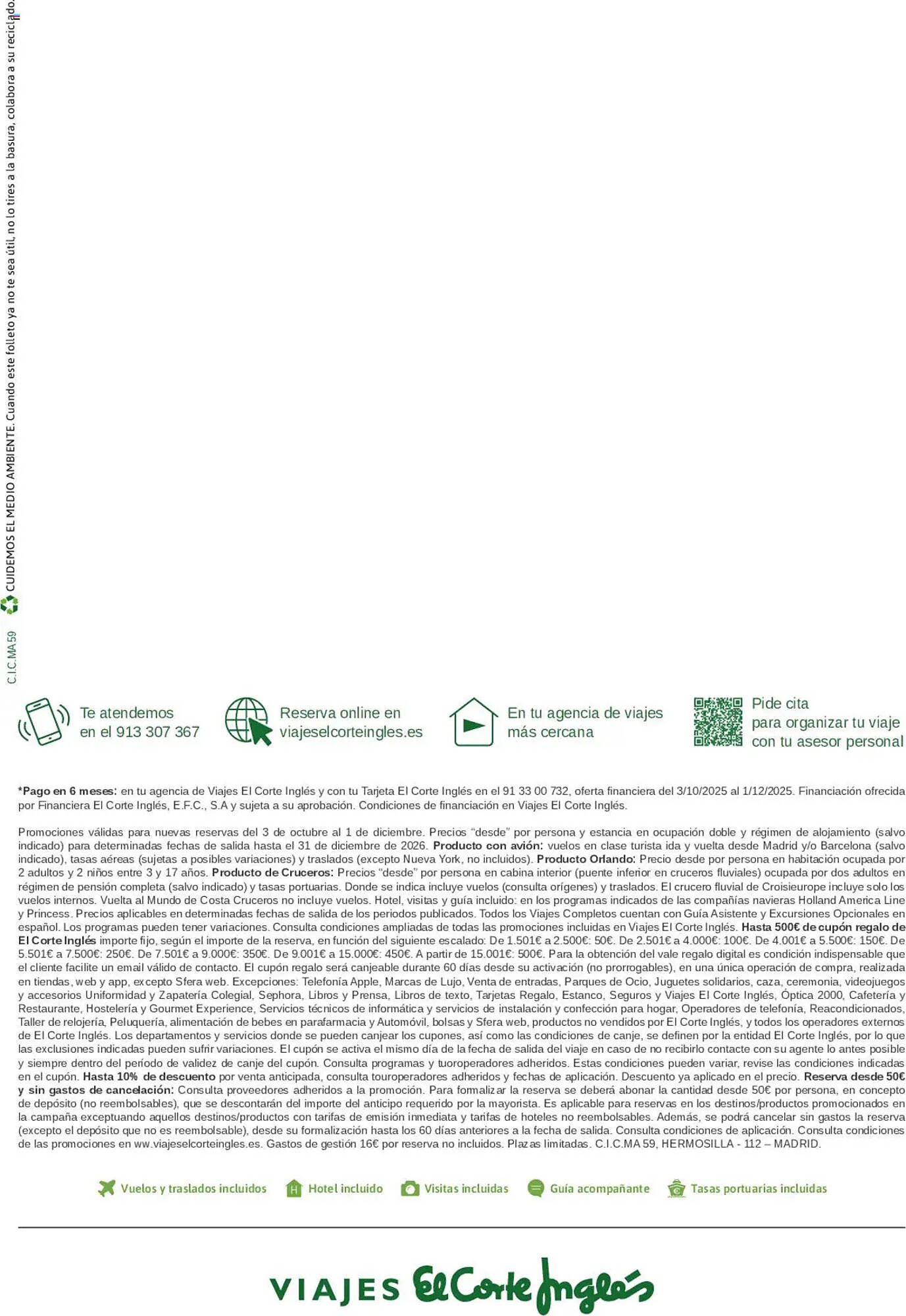 Catálogo Viajes El Corte Inglés