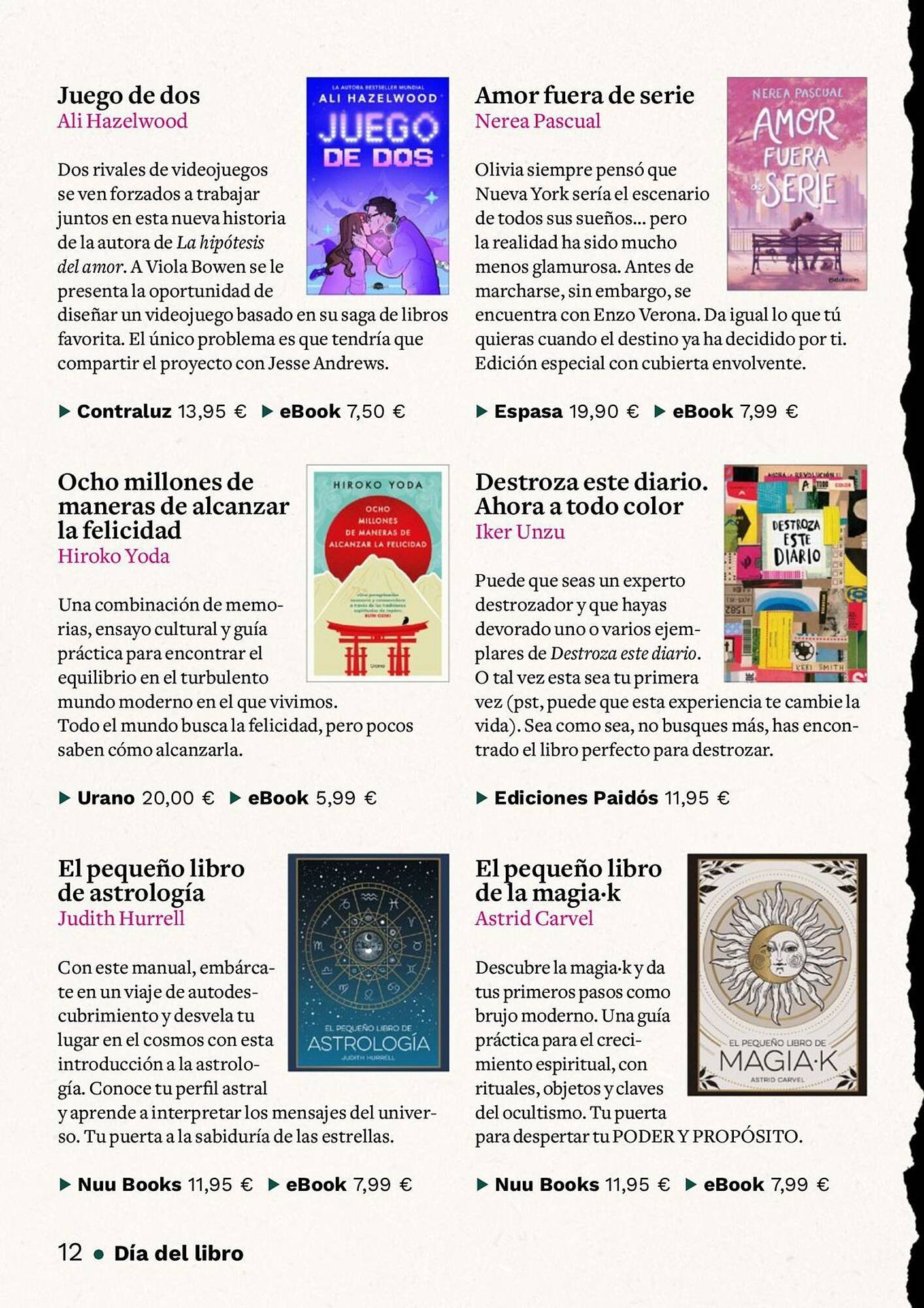 Catálogo Casa del Libro