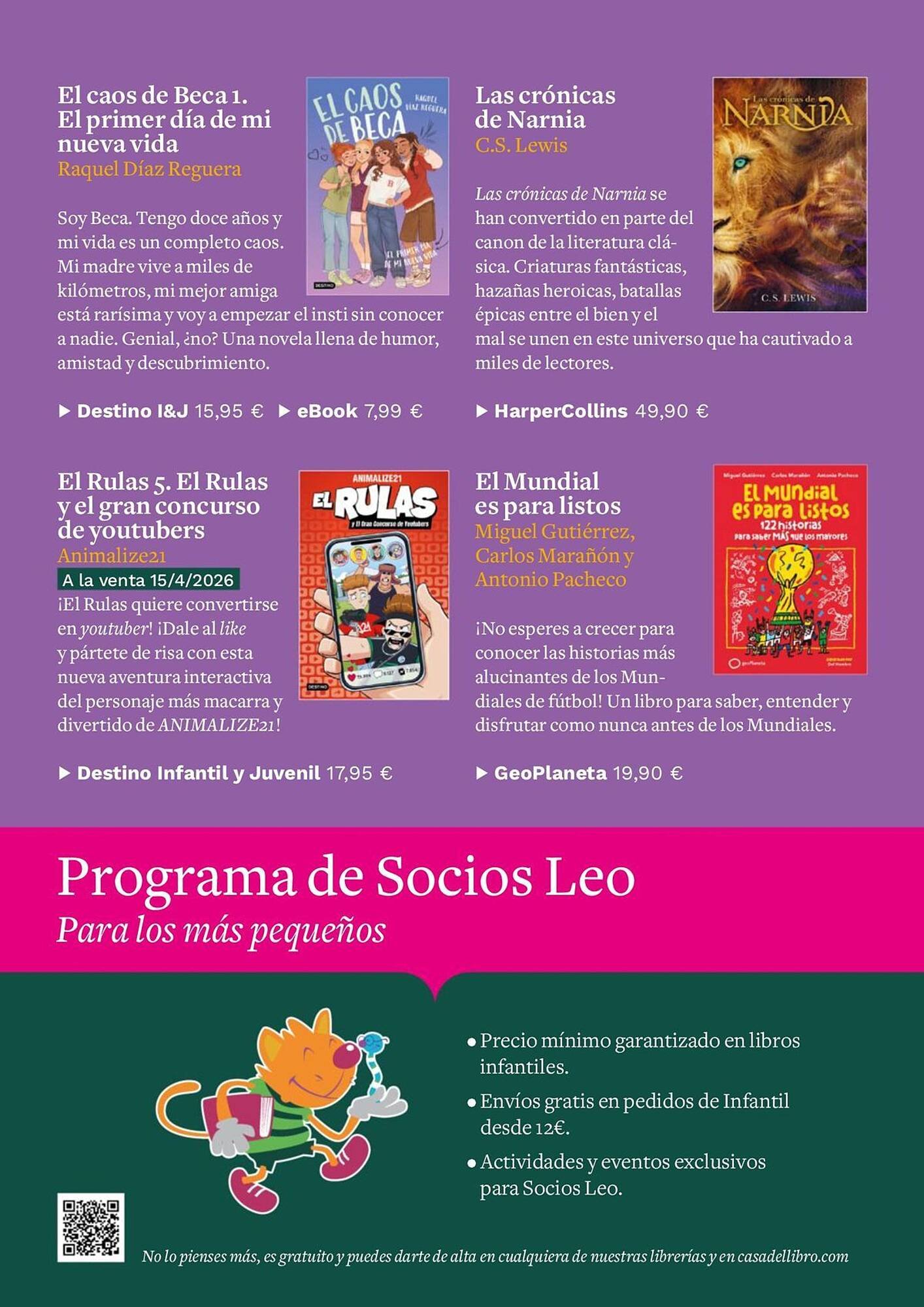 Catálogo Casa del Libro