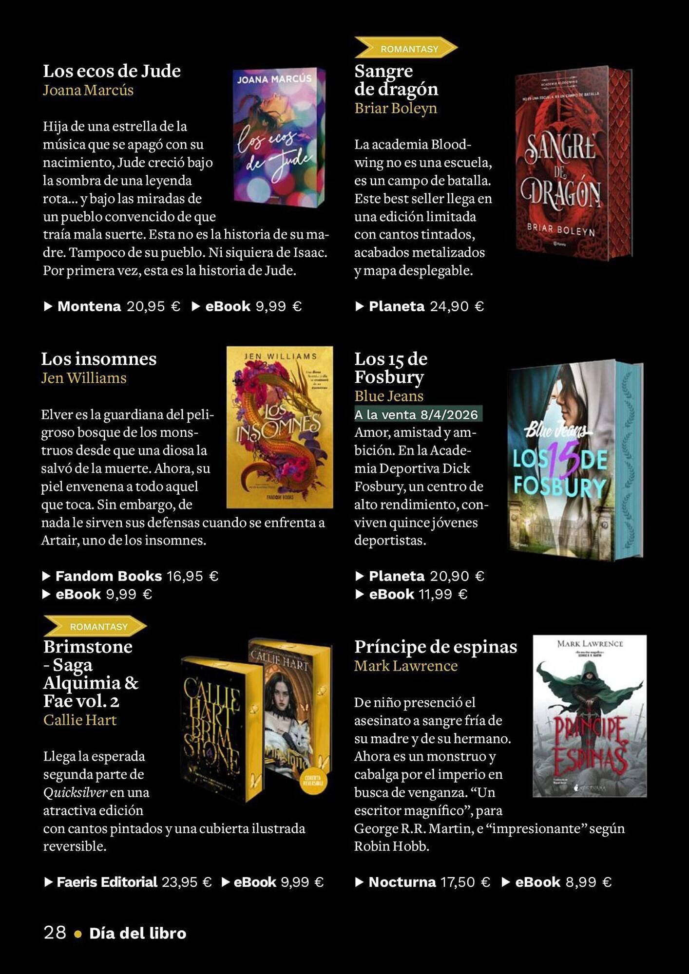 Catálogo Casa del Libro