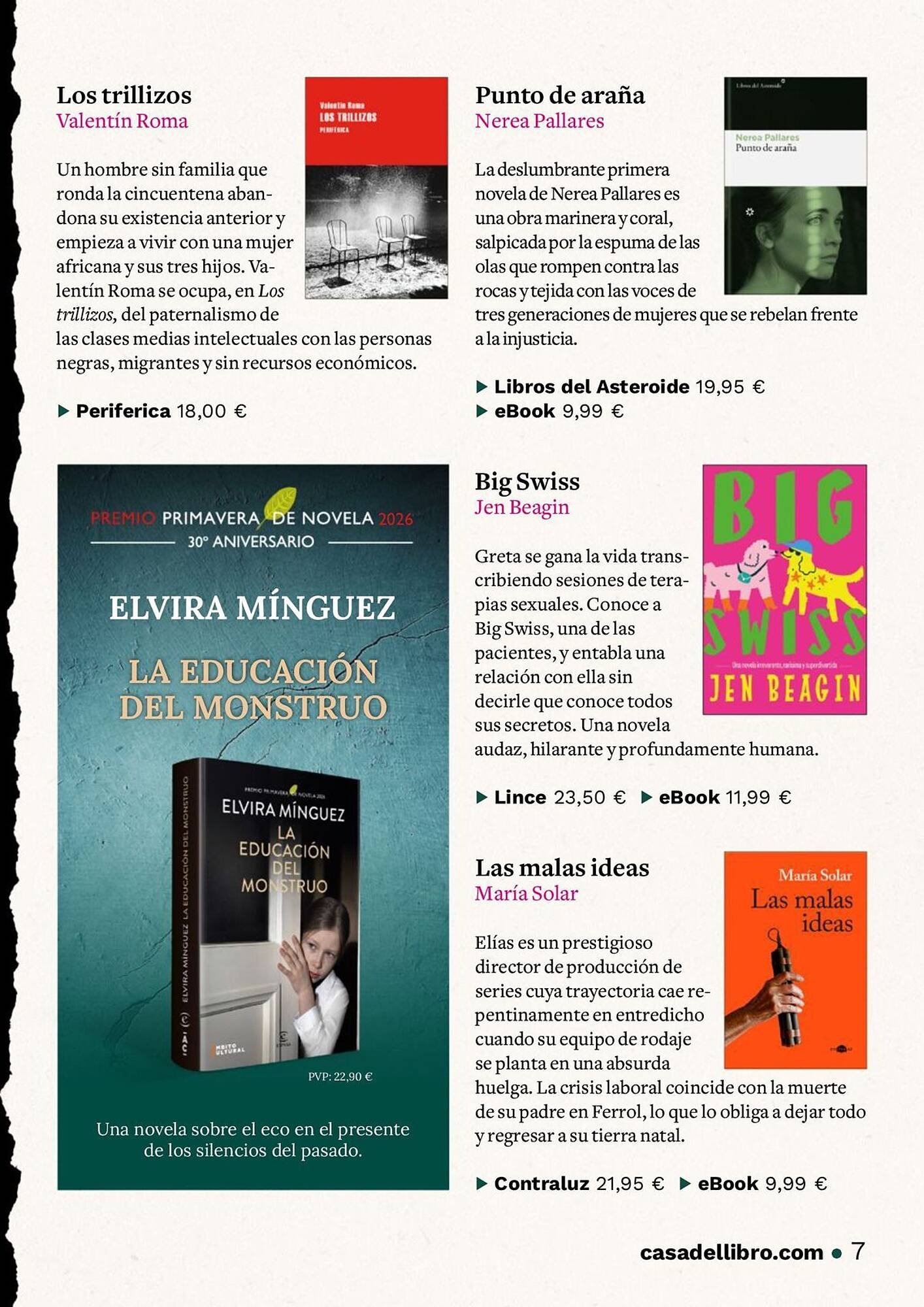 Catálogo Casa del Libro