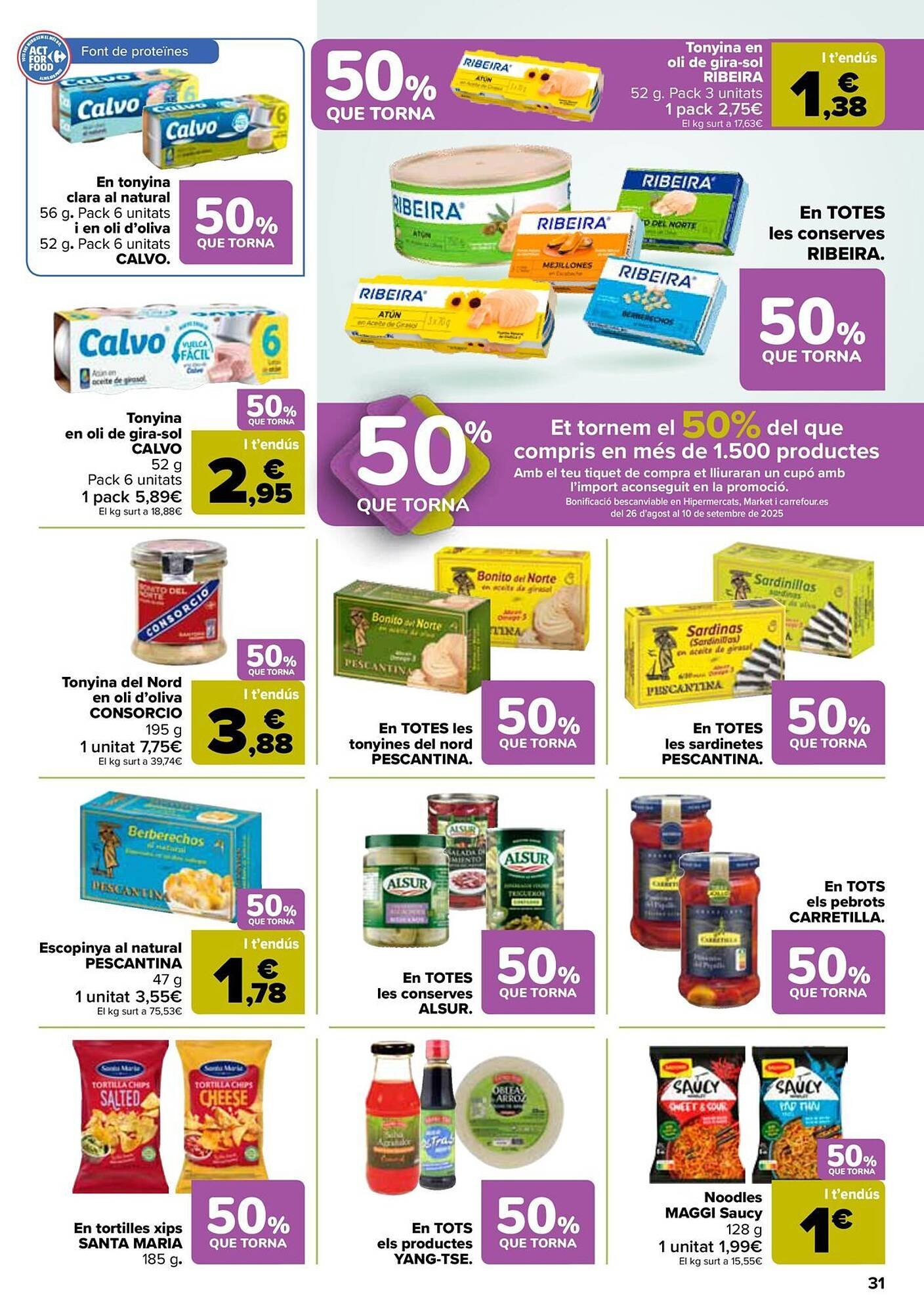 Folleto Carrefour (2025-08-08 - 2025-08-25)