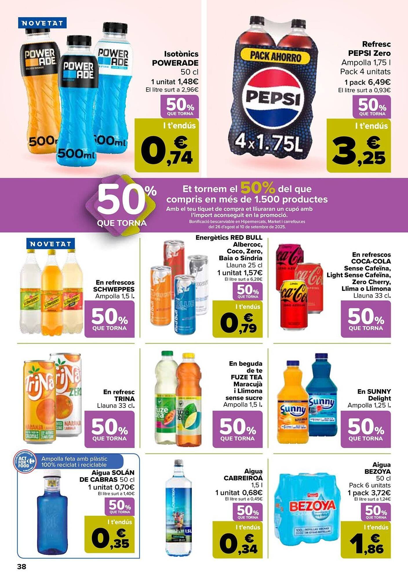 Folleto Carrefour (2025-08-08 - 2025-08-25)