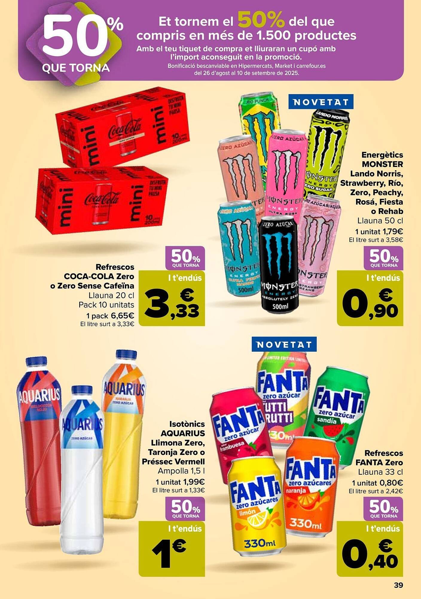 Folleto Carrefour (2025-08-08 - 2025-08-25)