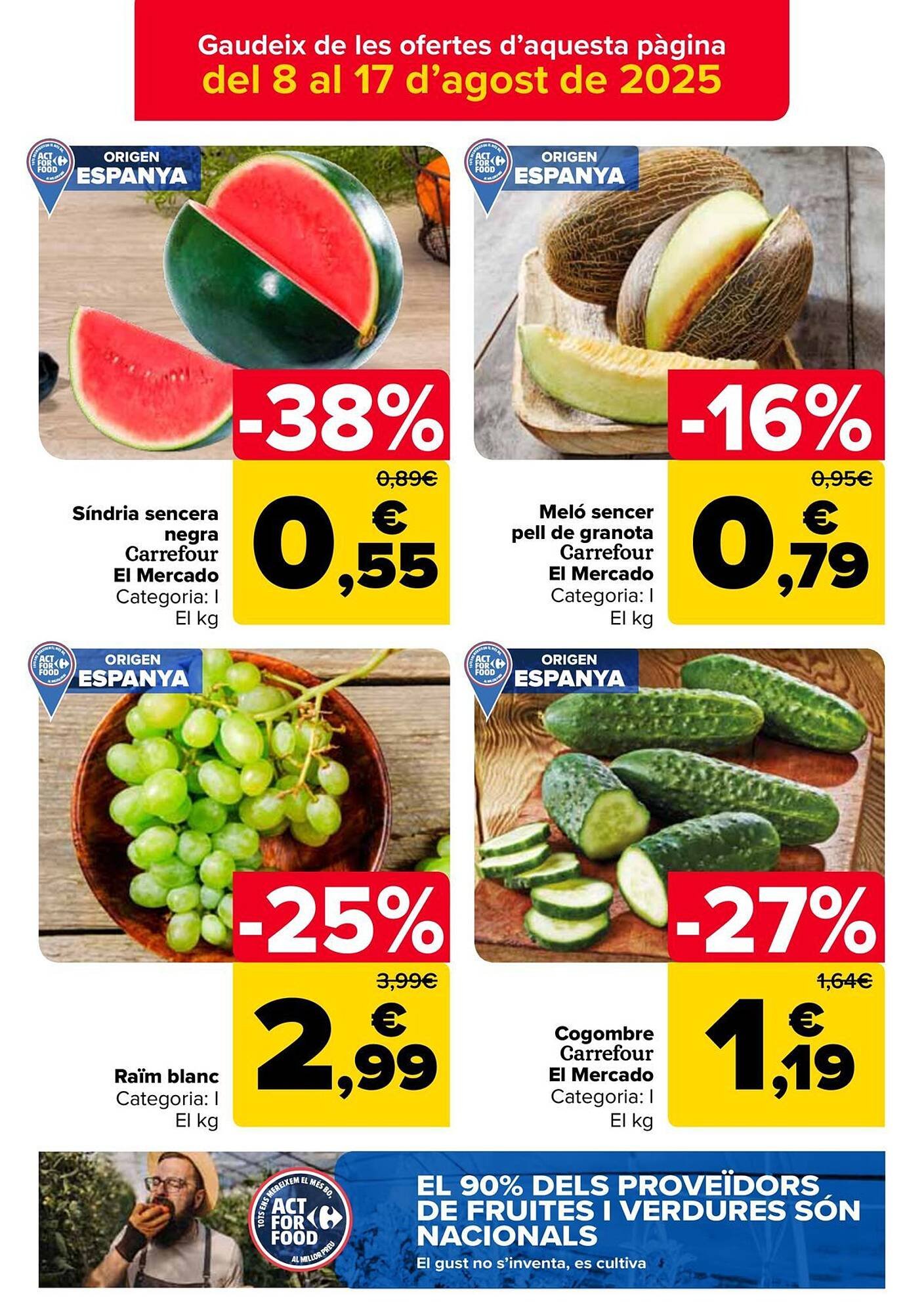 Folleto Carrefour (2025-08-08 - 2025-08-25)