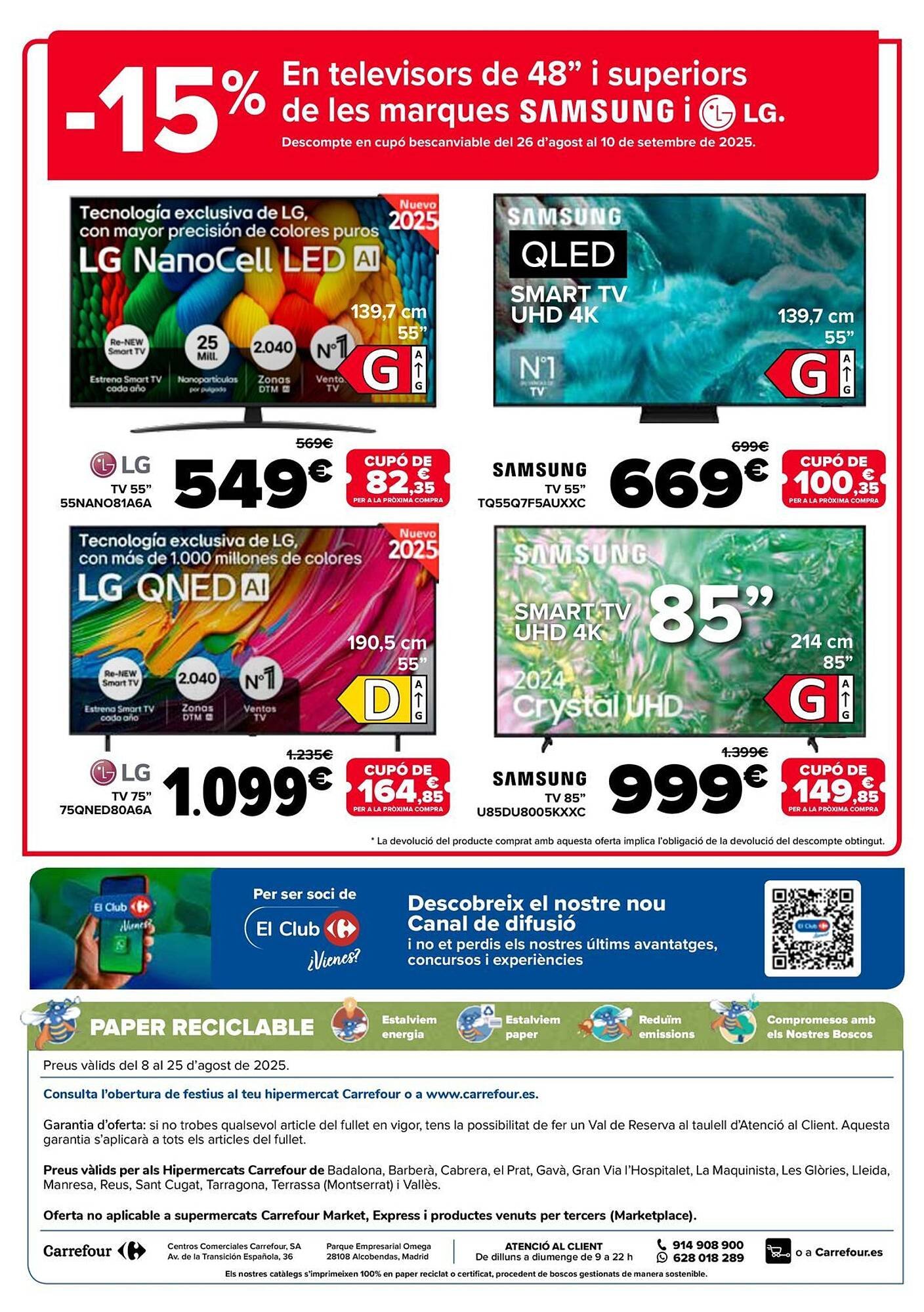Folleto Carrefour (2025-08-08 - 2025-08-25)
