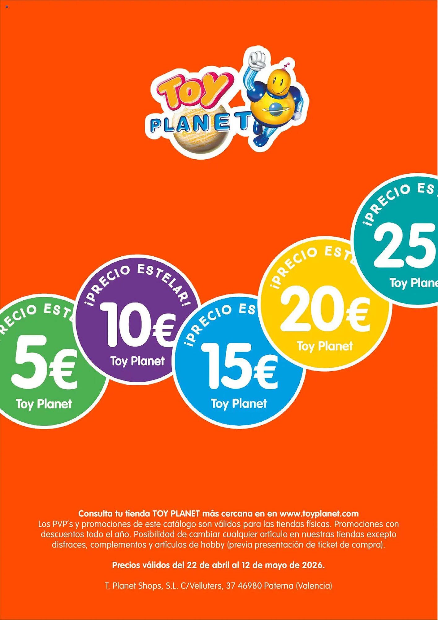 Catálogo Toy Planet