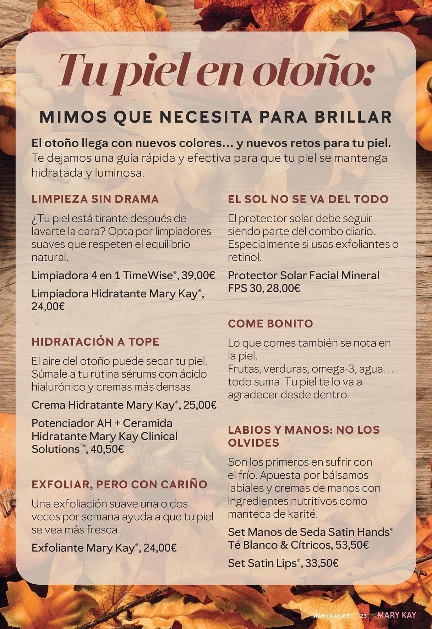 Catálogo Mary Kay