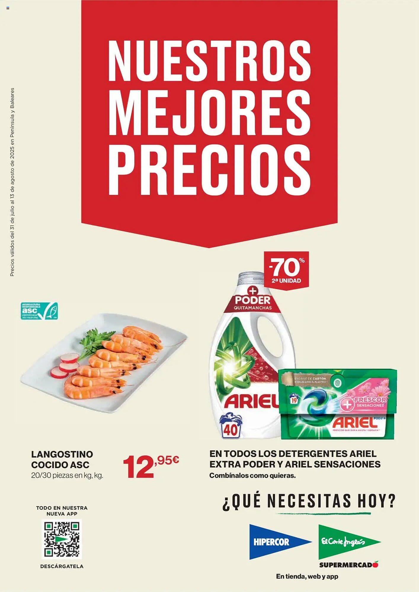 Folleto El Corte Inglés (2025-07-31 - 2025-08-13)