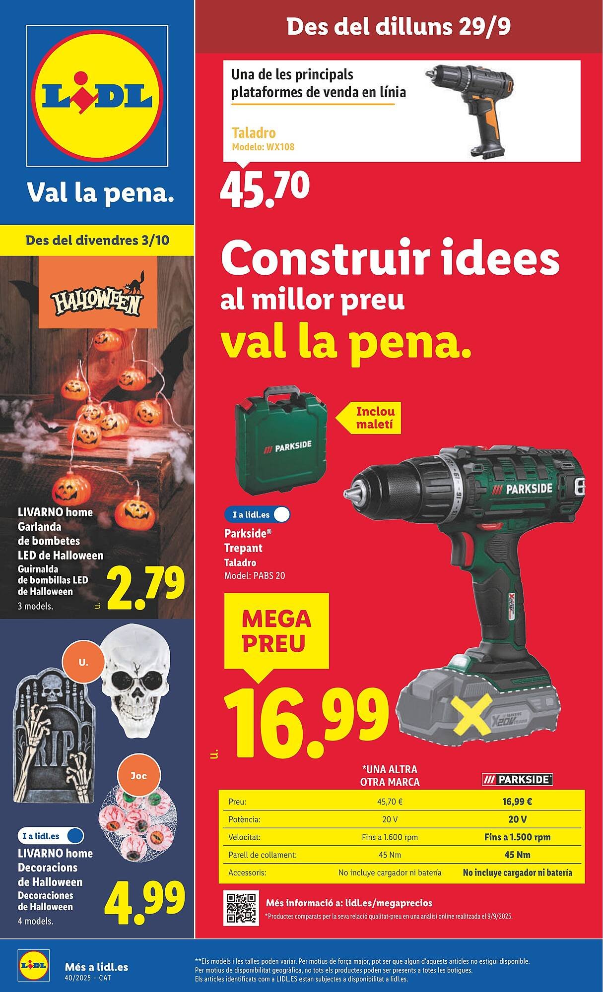 Catálogo Lidl (2025-09-29 - 2025-10-05)