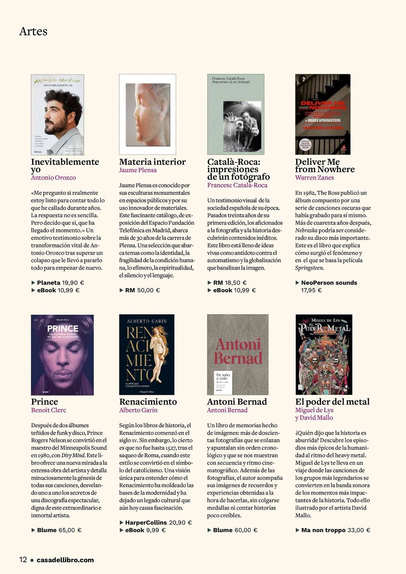 Catálogo Casa del Libro