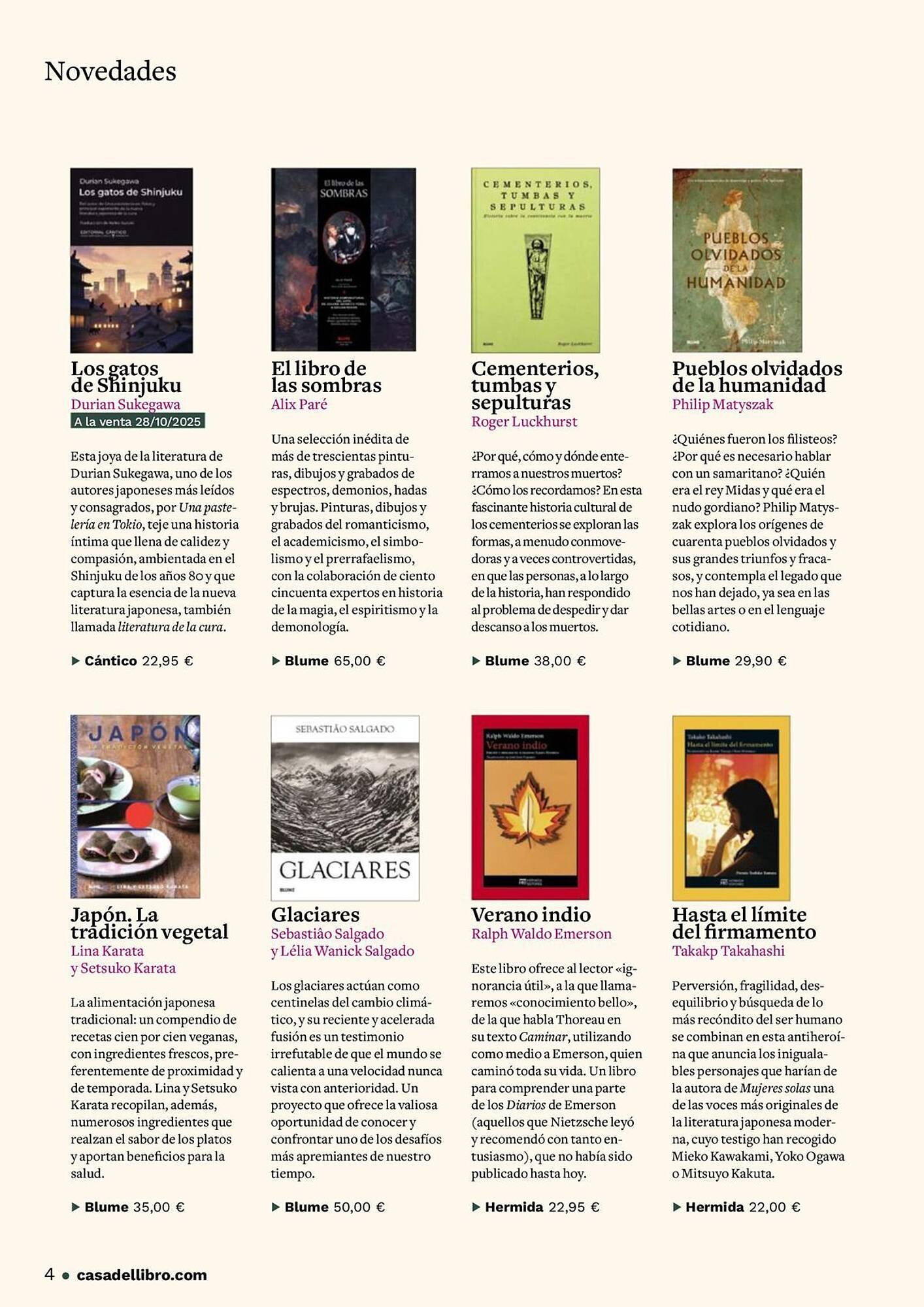 Catálogo Casa del Libro