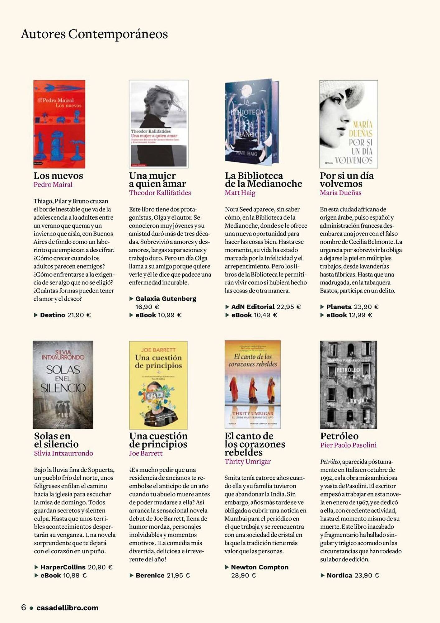 Catálogo Casa del Libro