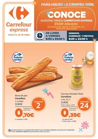Folleto Carrefour Express