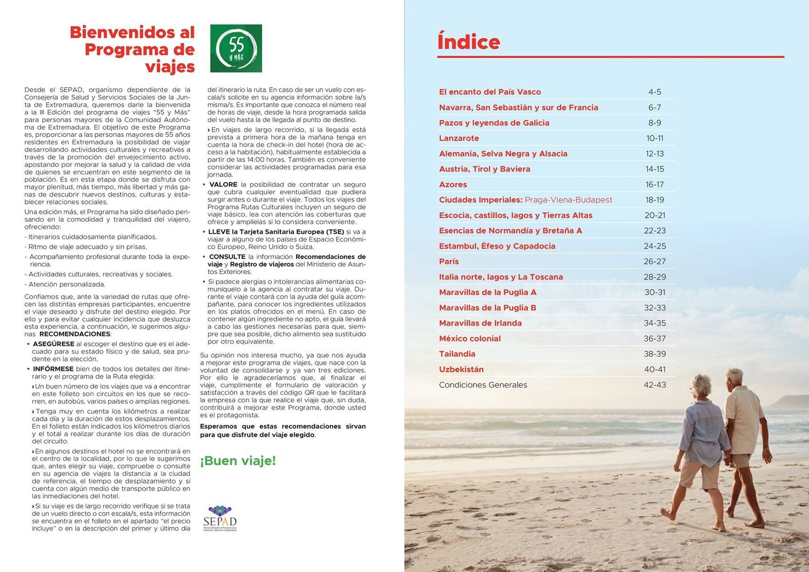 Folleto Halcón Viajes