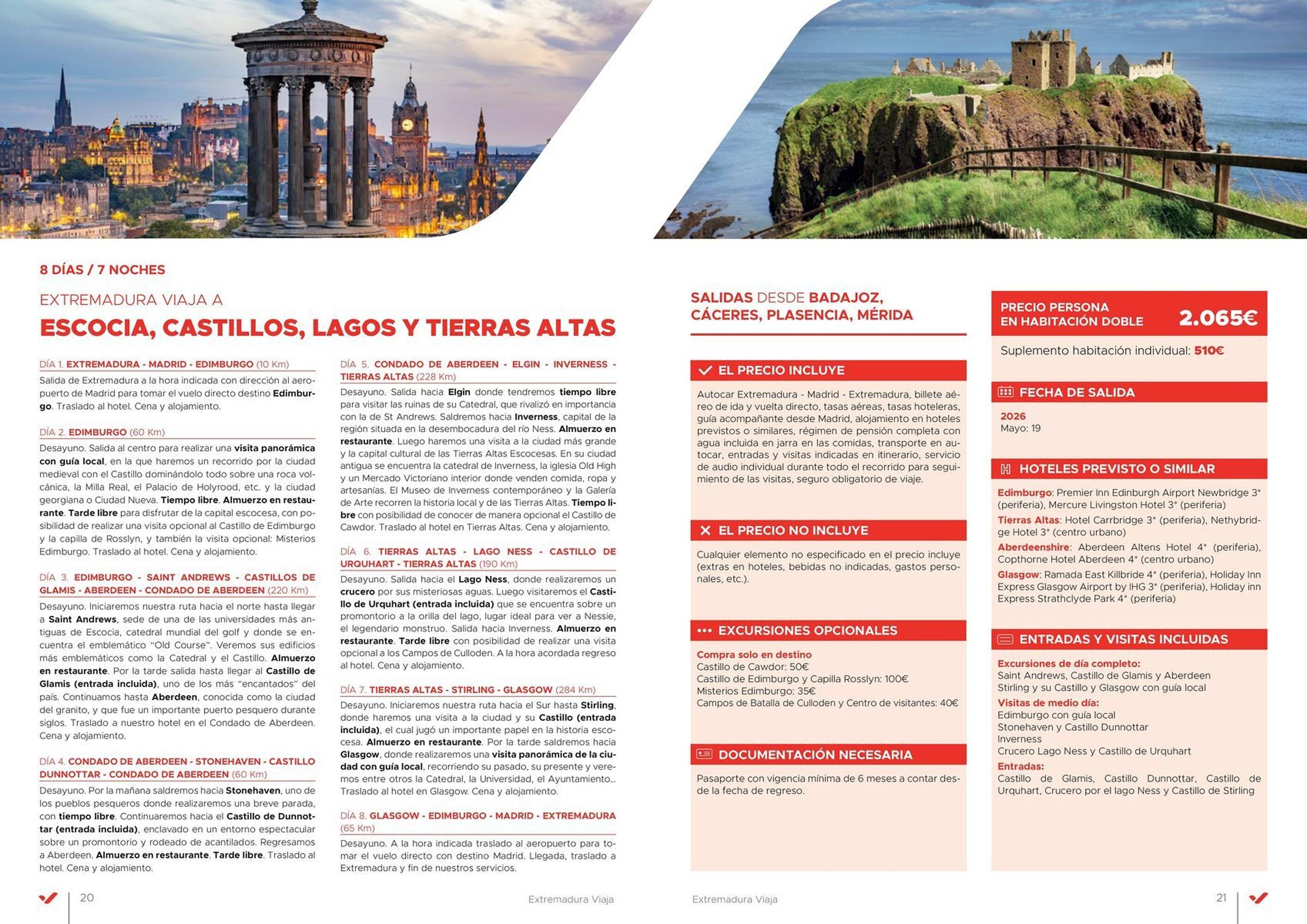 Folleto Halcón Viajes