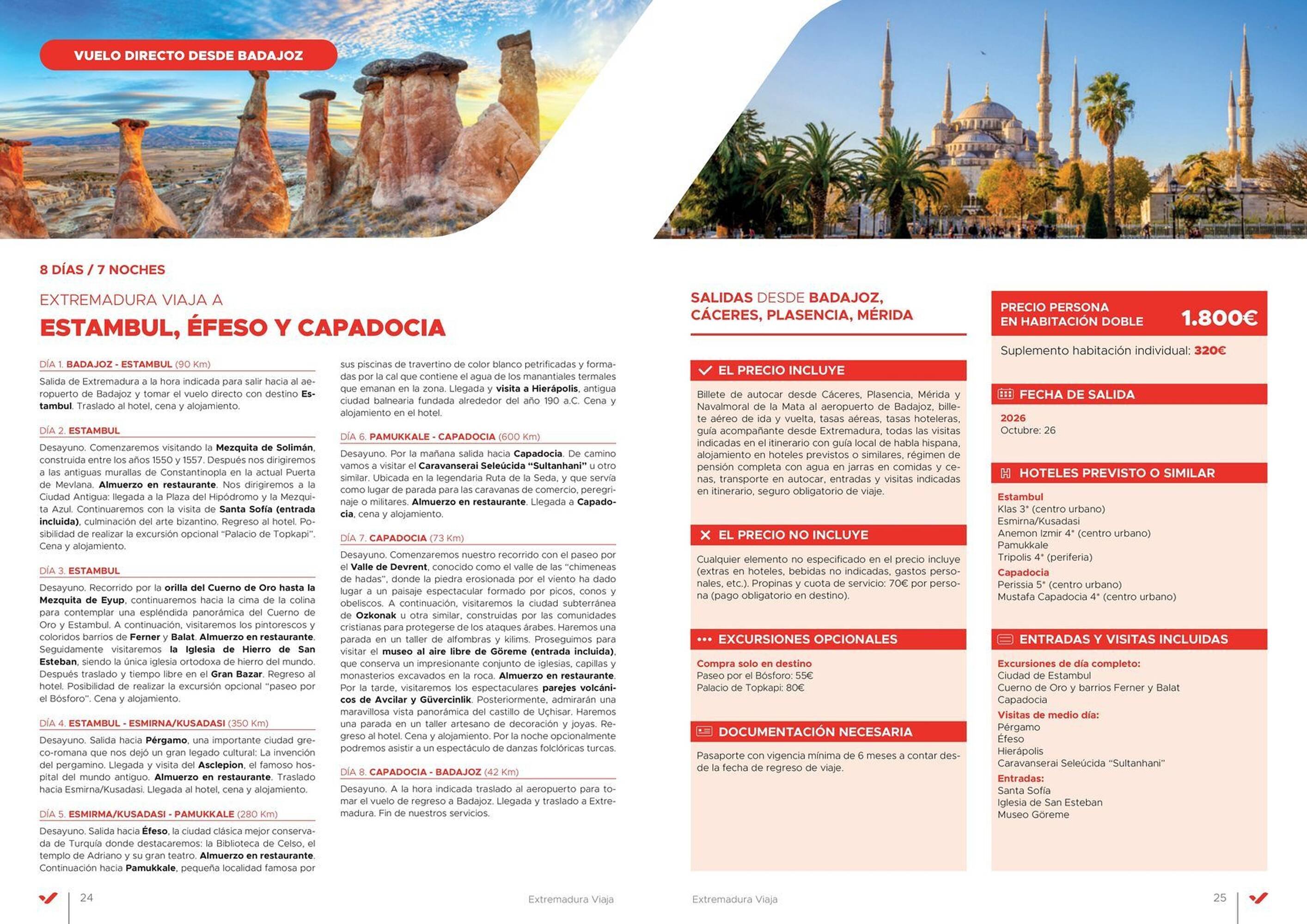 Folleto Halcón Viajes