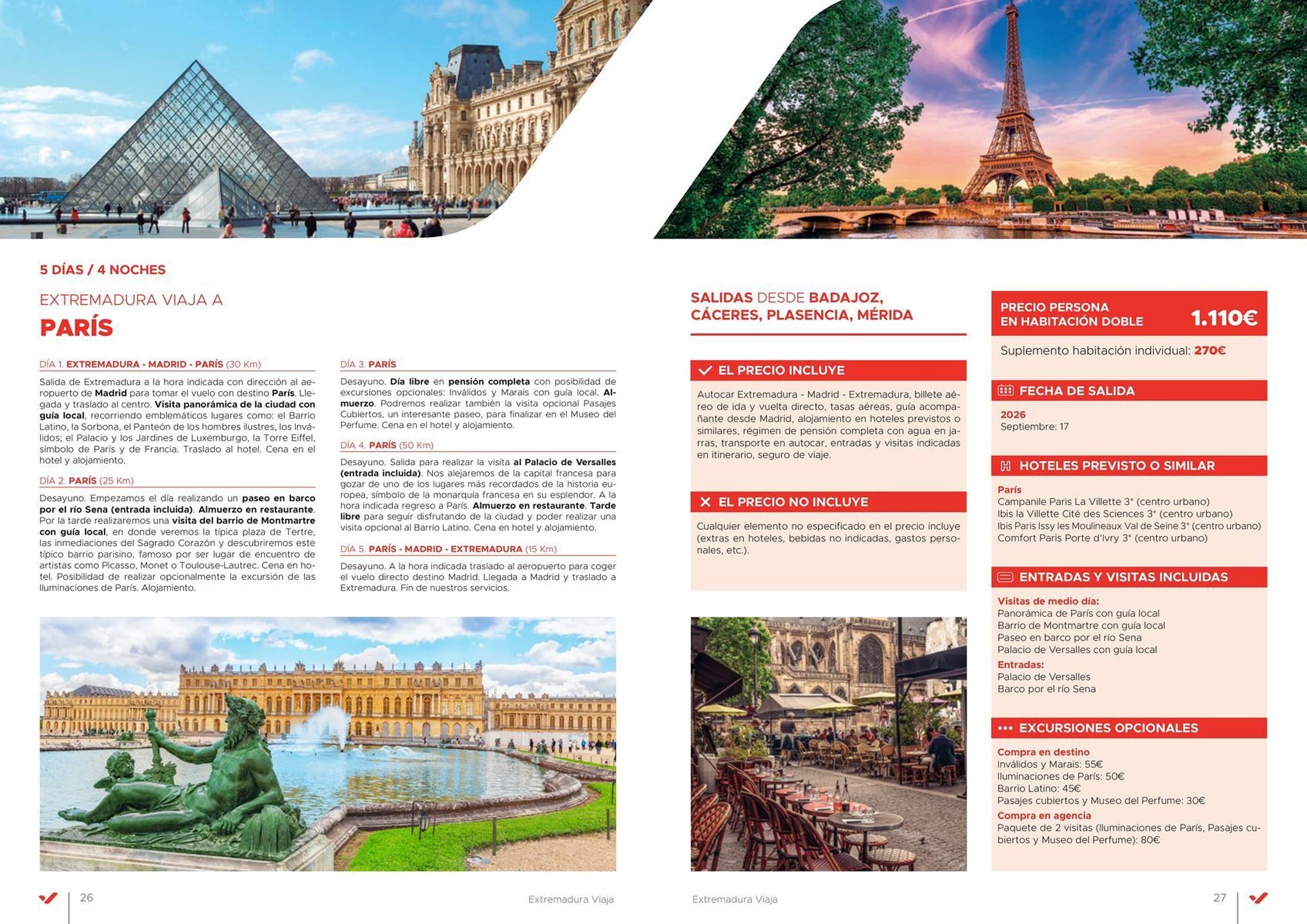 Folleto Halcón Viajes