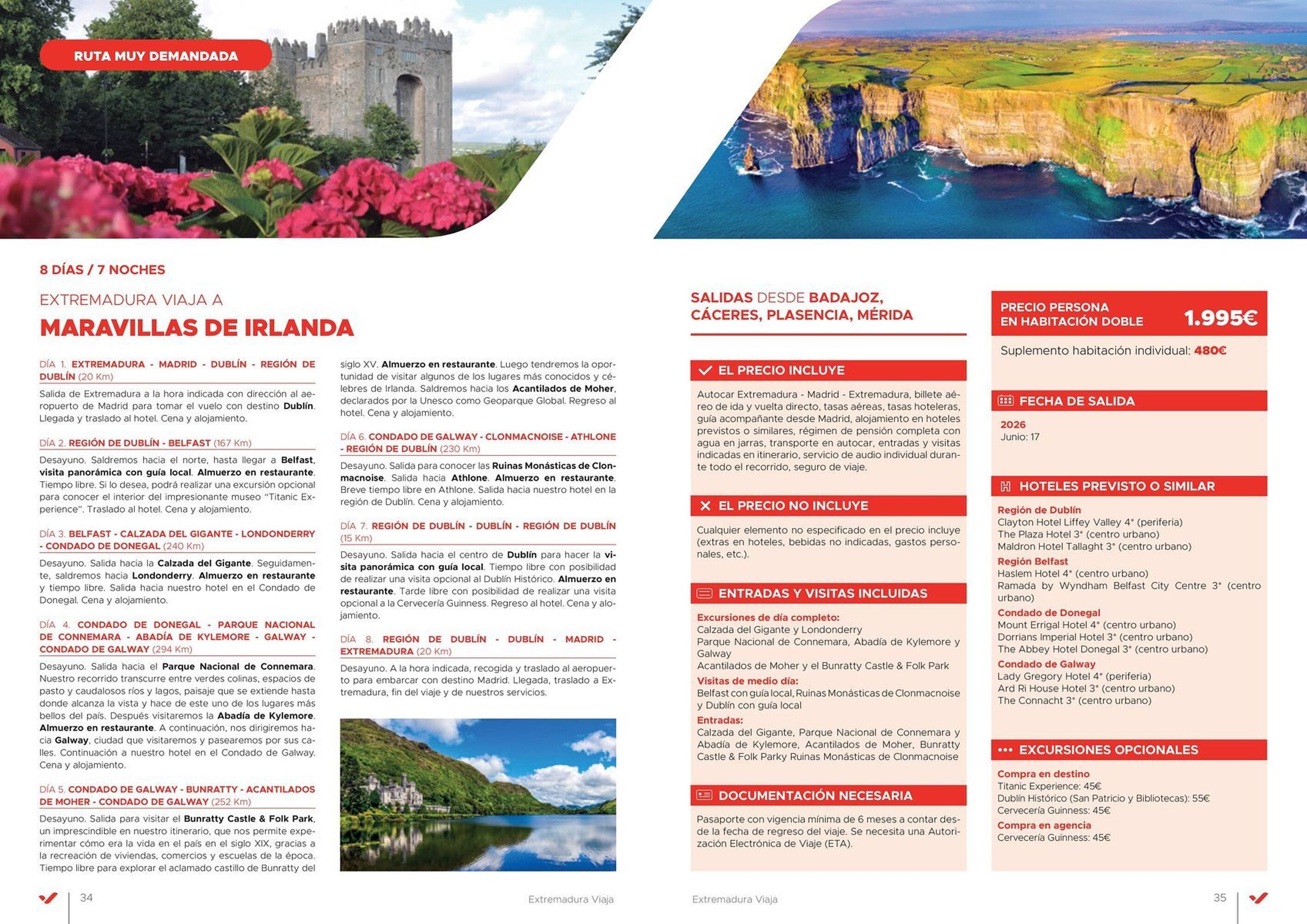 Folleto Halcón Viajes