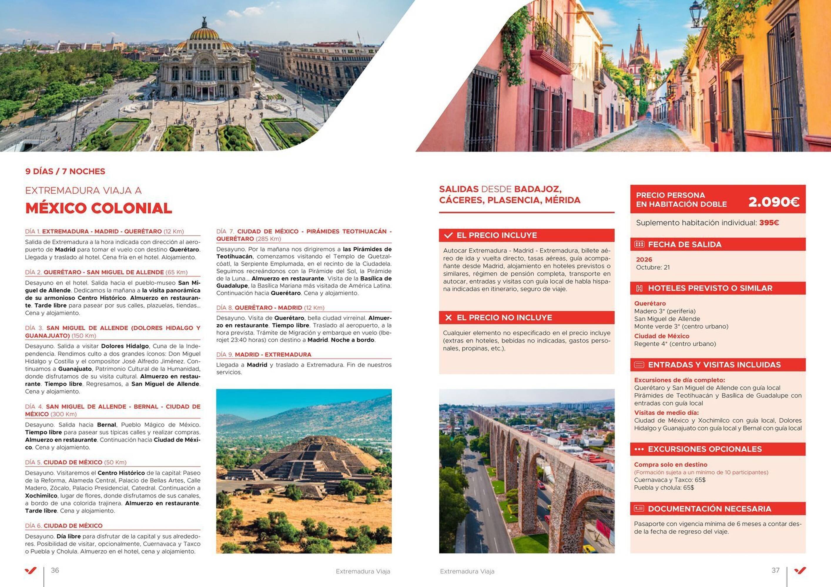 Folleto Halcón Viajes