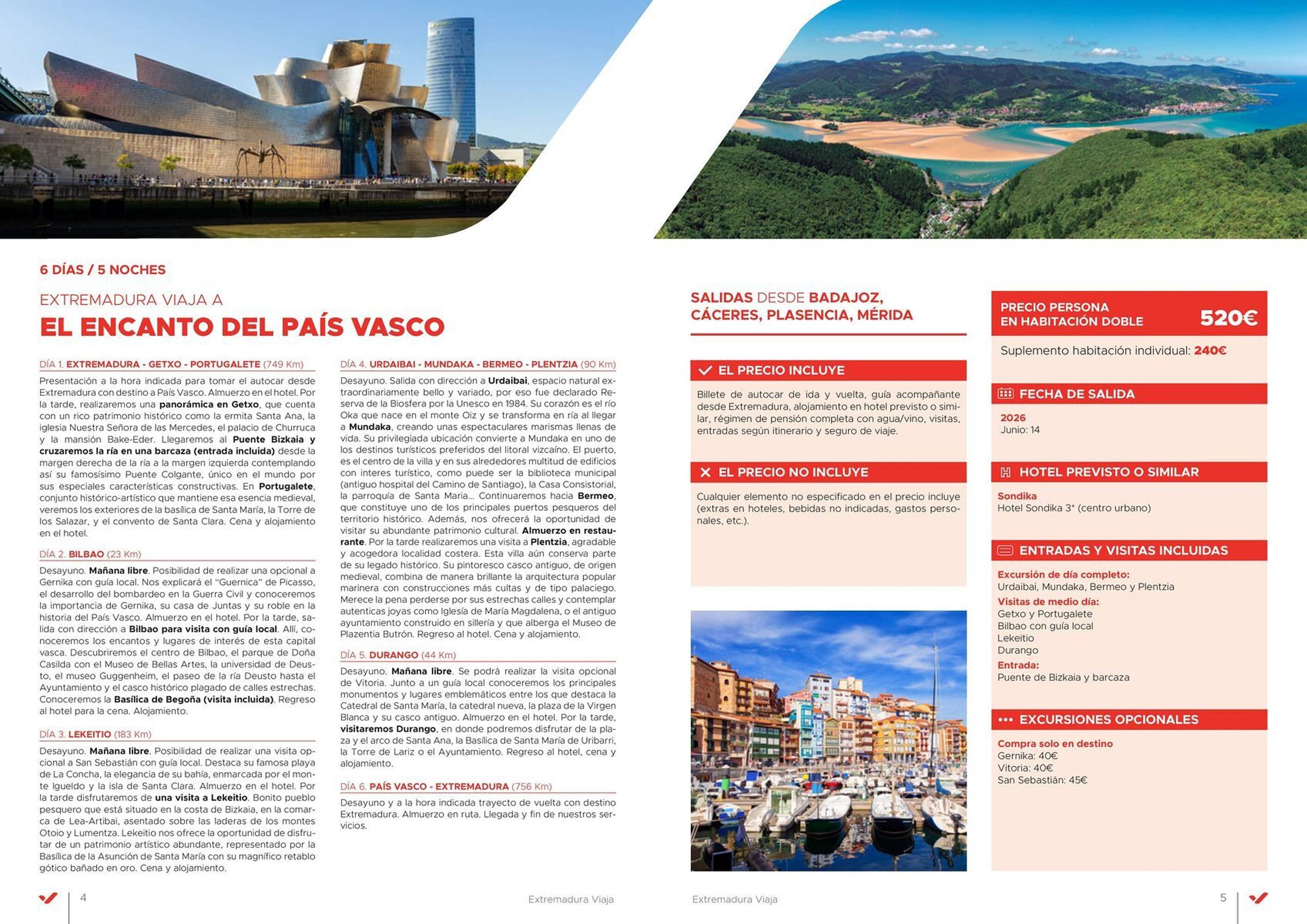 Folleto Halcón Viajes