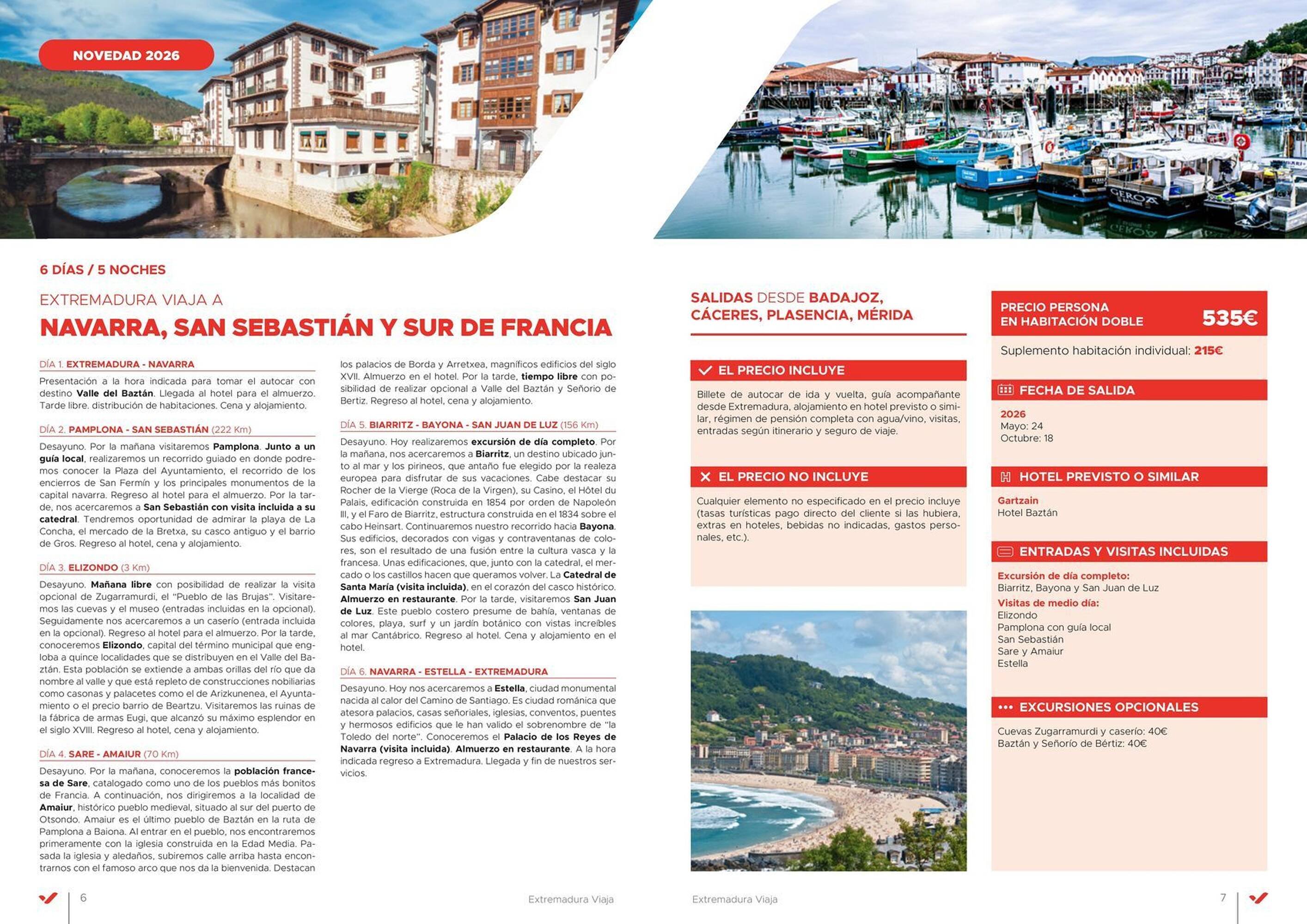 Folleto Halcón Viajes