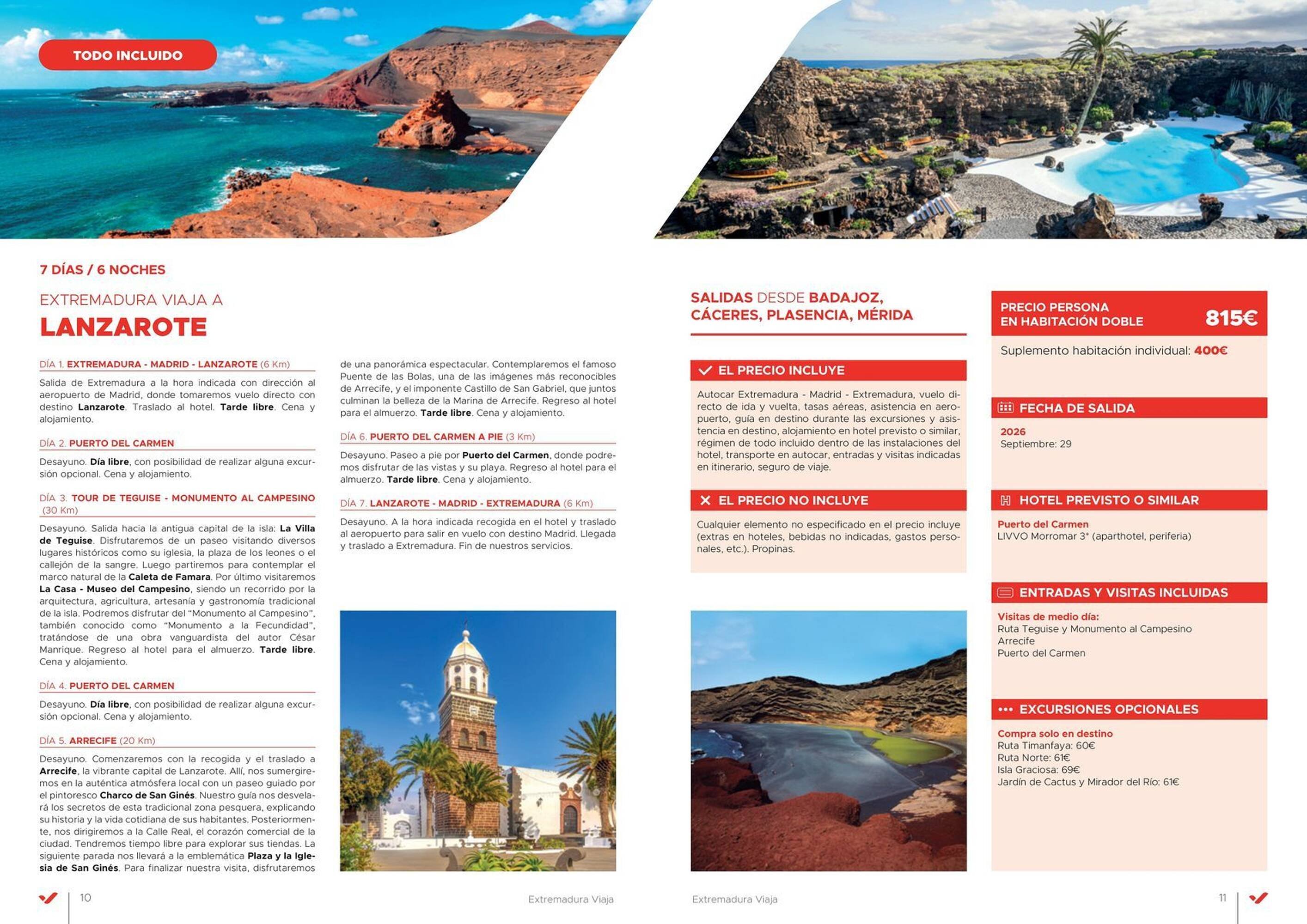 Folleto Halcón Viajes