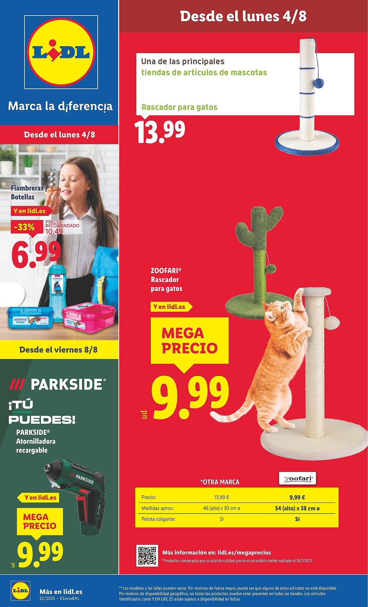 Folleto Lidl (2025-08-04 - 2025-08-10)