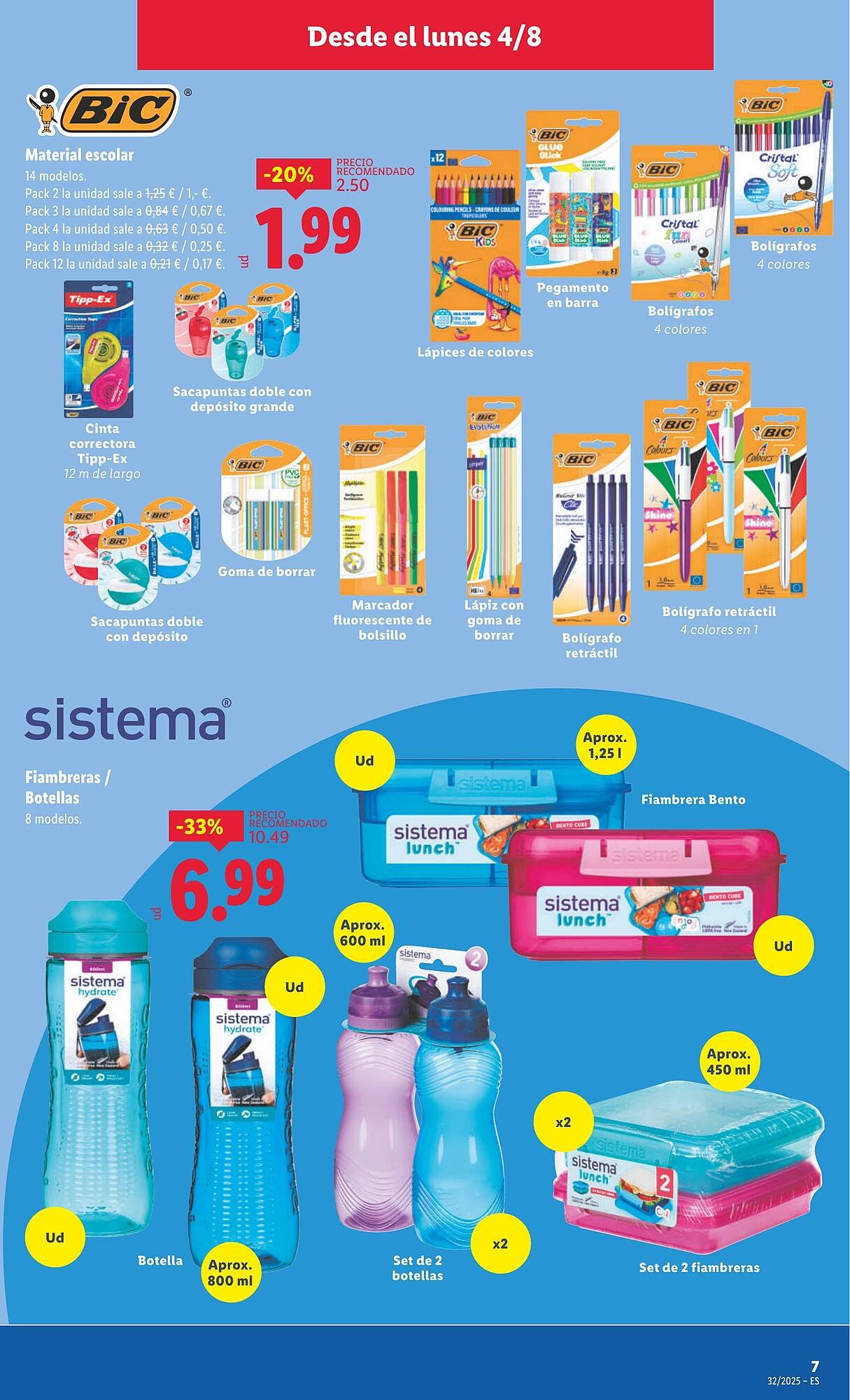 Folleto Lidl (2025-08-04 - 2025-08-10)