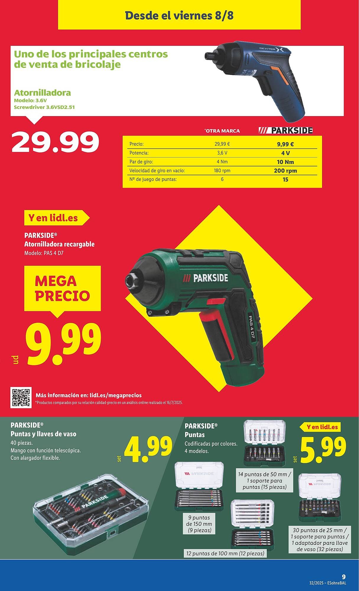 Folleto Lidl (2025-08-04 - 2025-08-10)