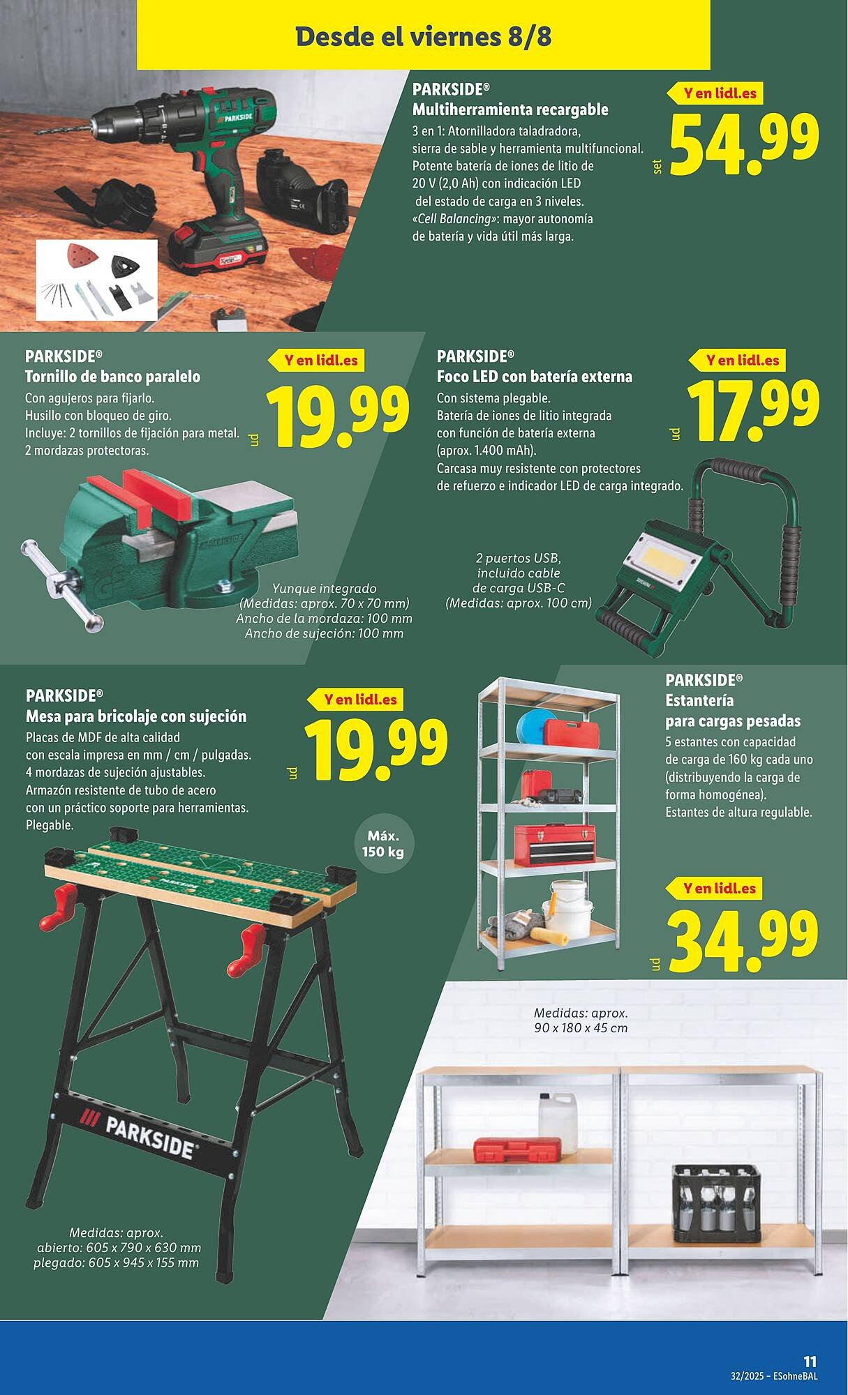 Folleto Lidl (2025-08-04 - 2025-08-10)