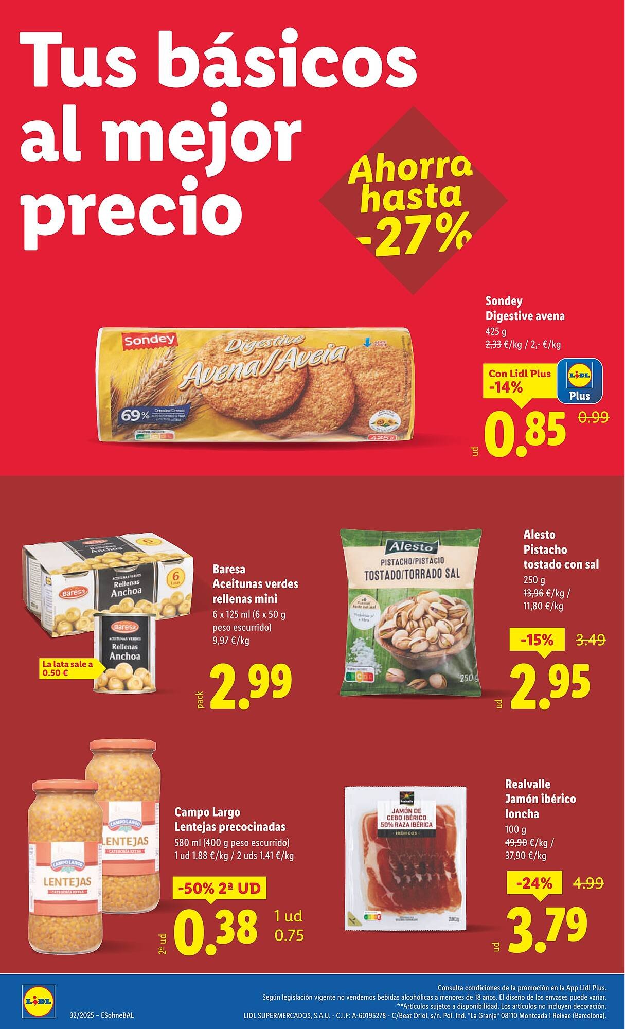 Folleto Lidl (2025-08-04 - 2025-08-10)