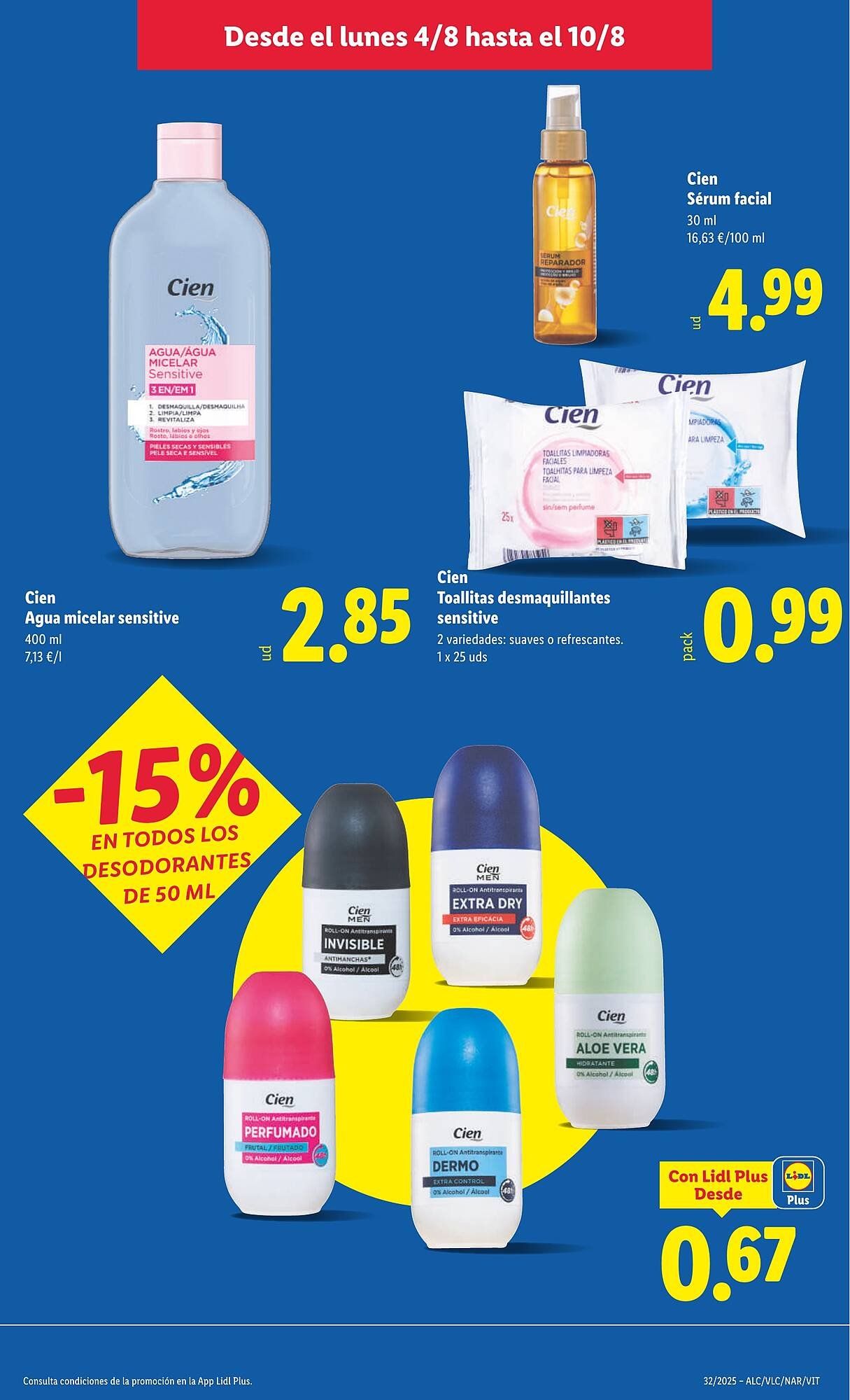 Folleto Lidl (2025-08-04 - 2025-08-10)