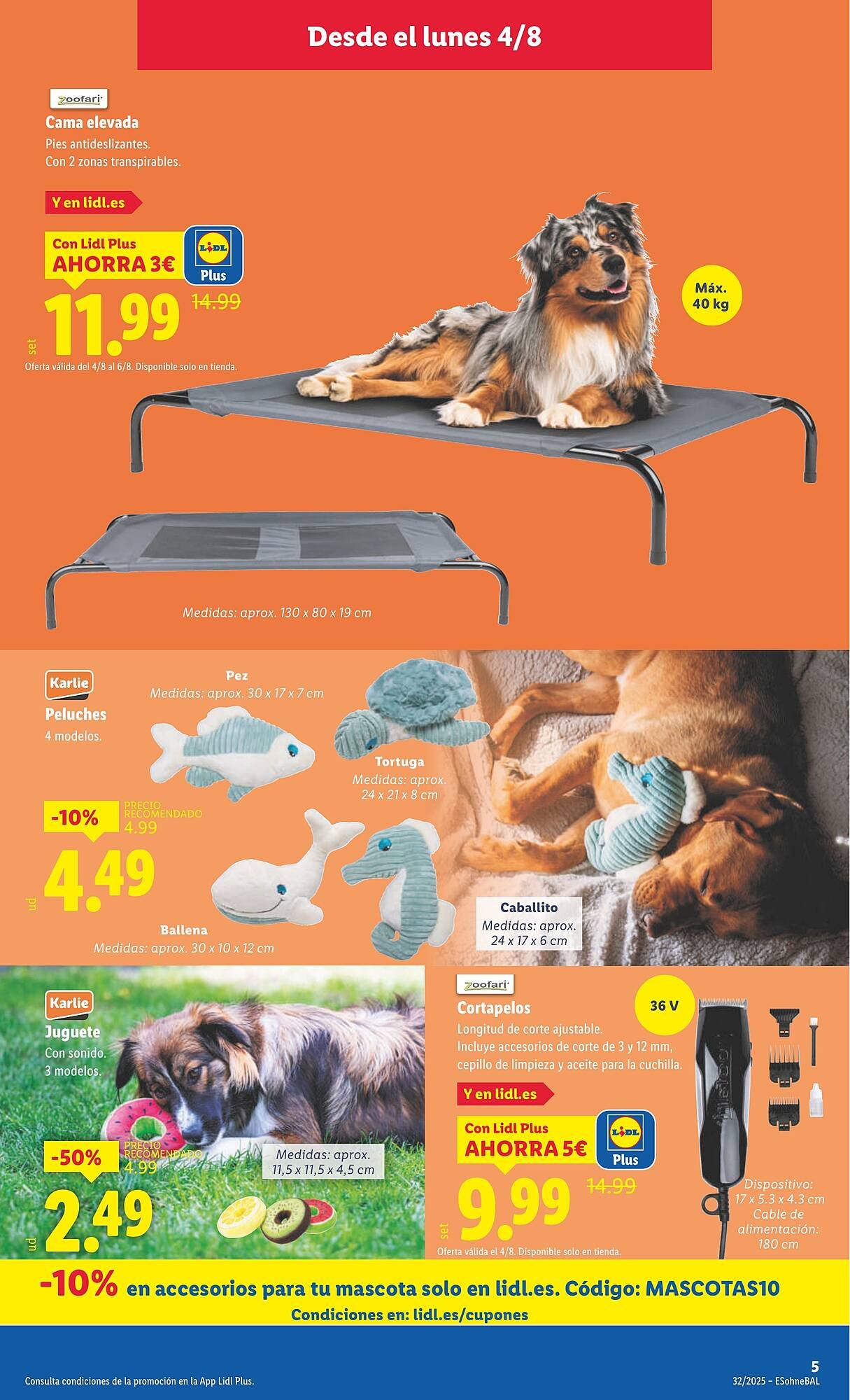 Folleto Lidl (2025-08-04 - 2025-08-10)