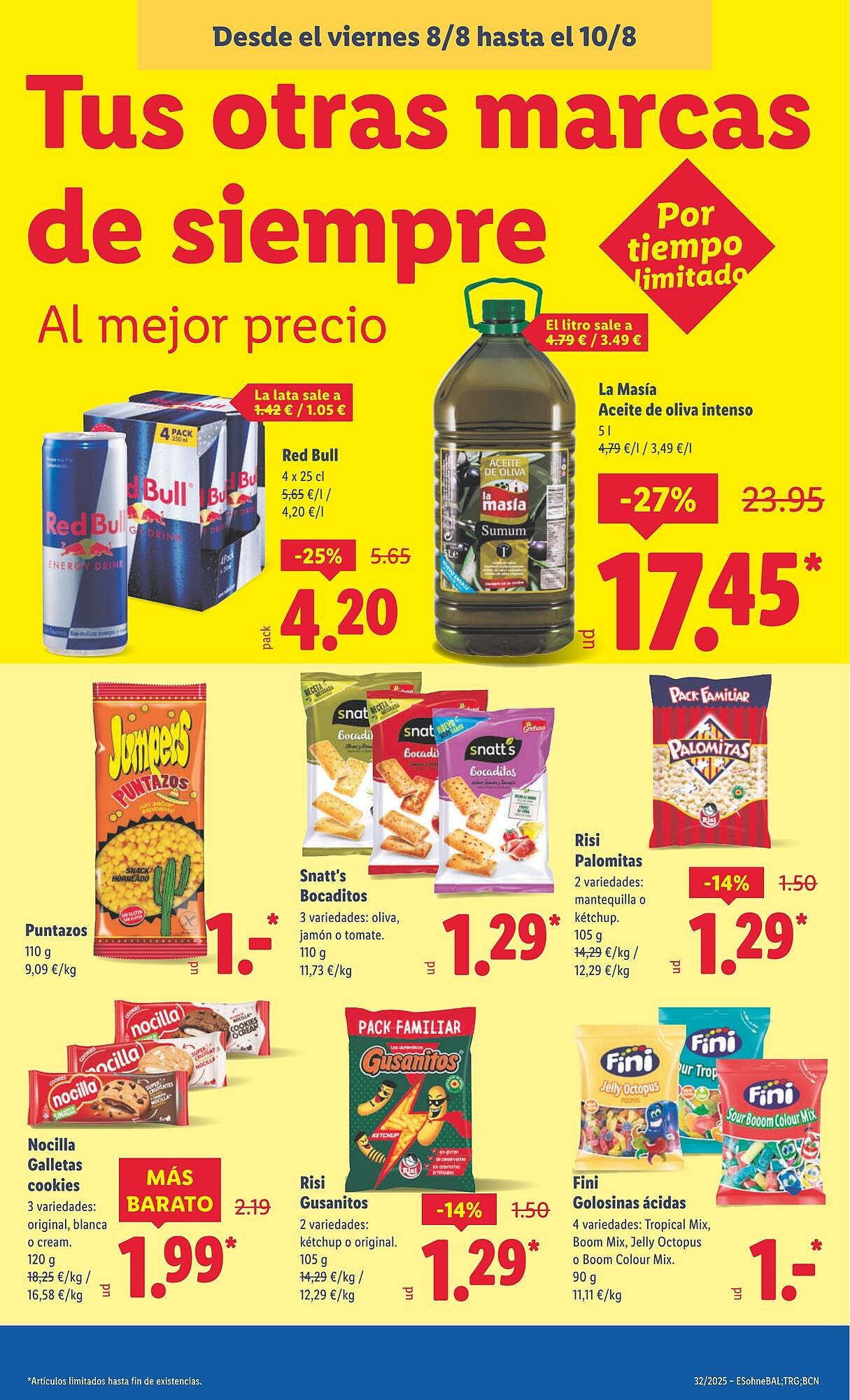 Folleto Lidl (2025-08-04 - 2025-08-10)