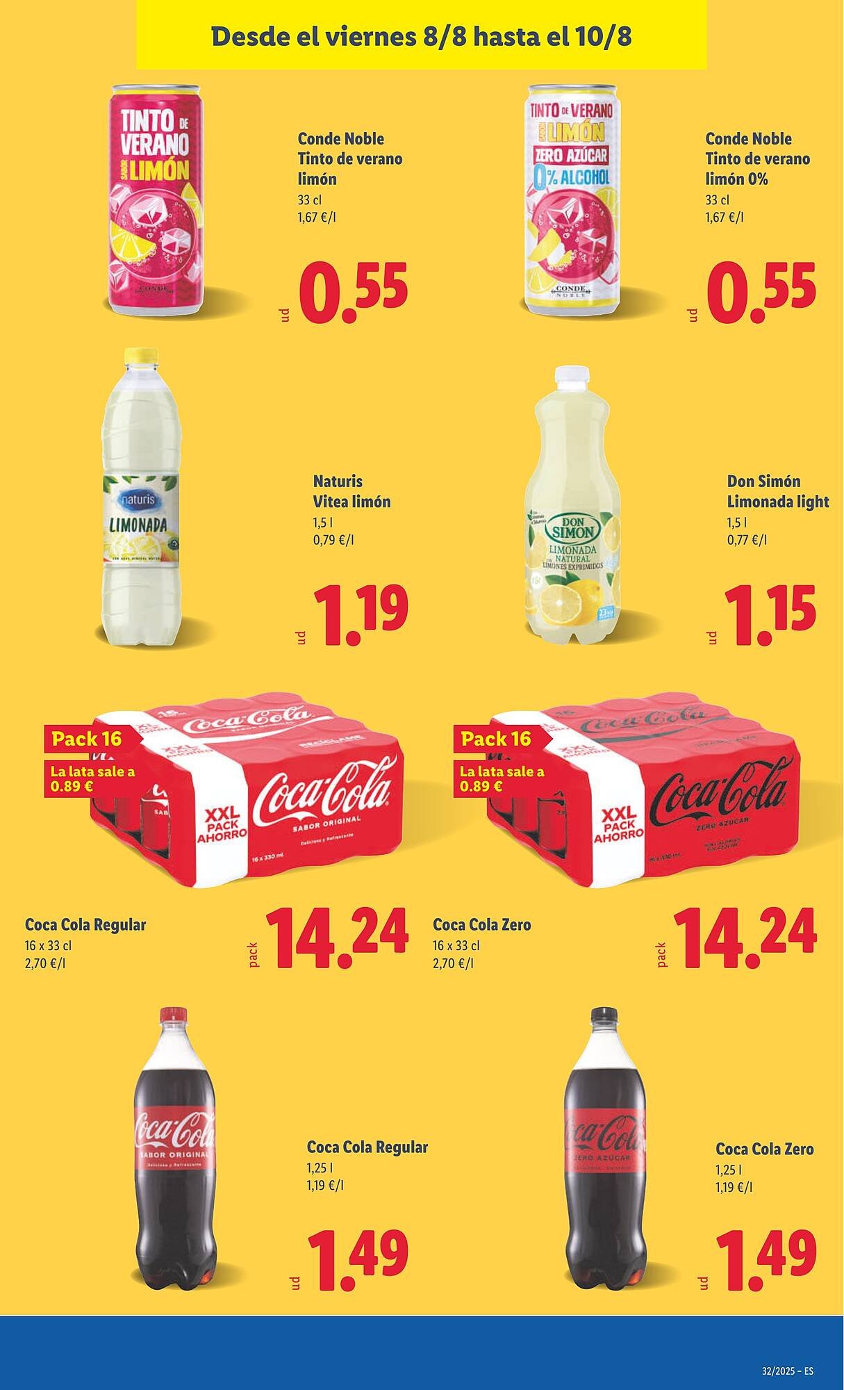 Folleto Lidl (2025-08-04 - 2025-08-10)