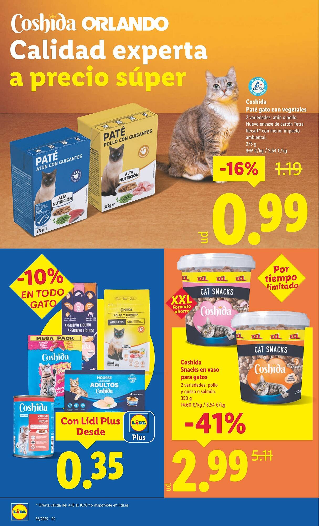 Folleto Lidl (2025-08-04 - 2025-08-10)